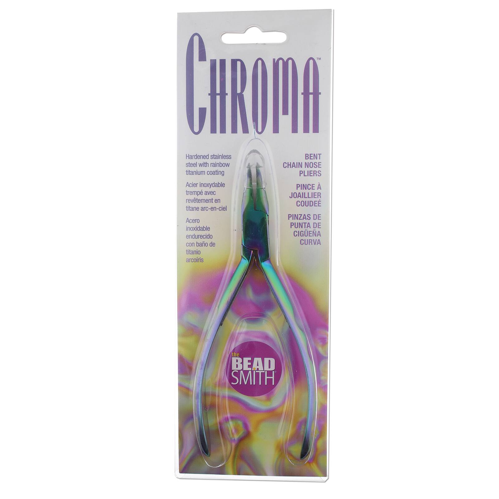 The Beadsmith® Chroma Series Bent Chain Nose Plier