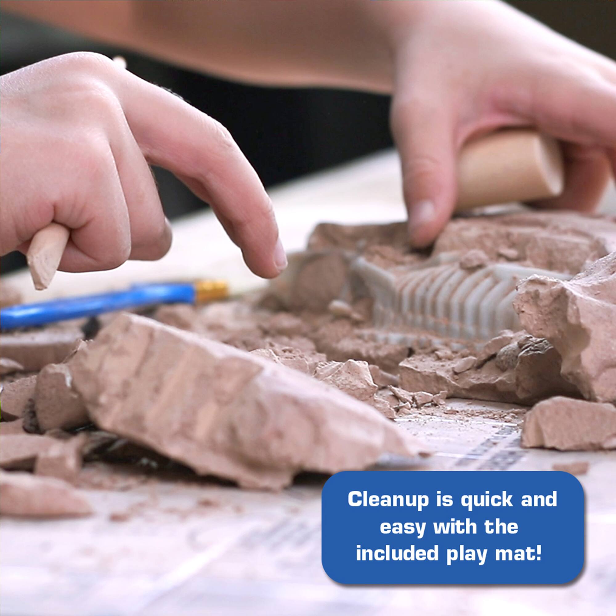 ArtSkills® Epic Lab Dinosaur Fossil Dig Kit with Glow in the Dark Dino Skeletons