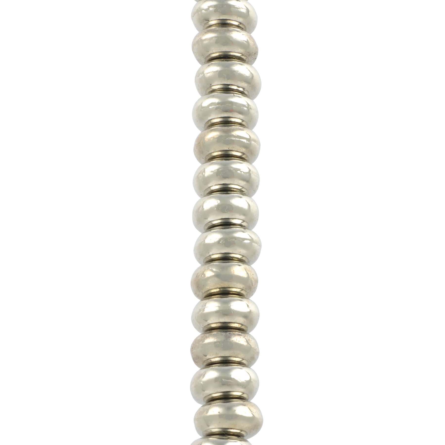 Metal Rondelle Beads, 5mm by Bead Landing™