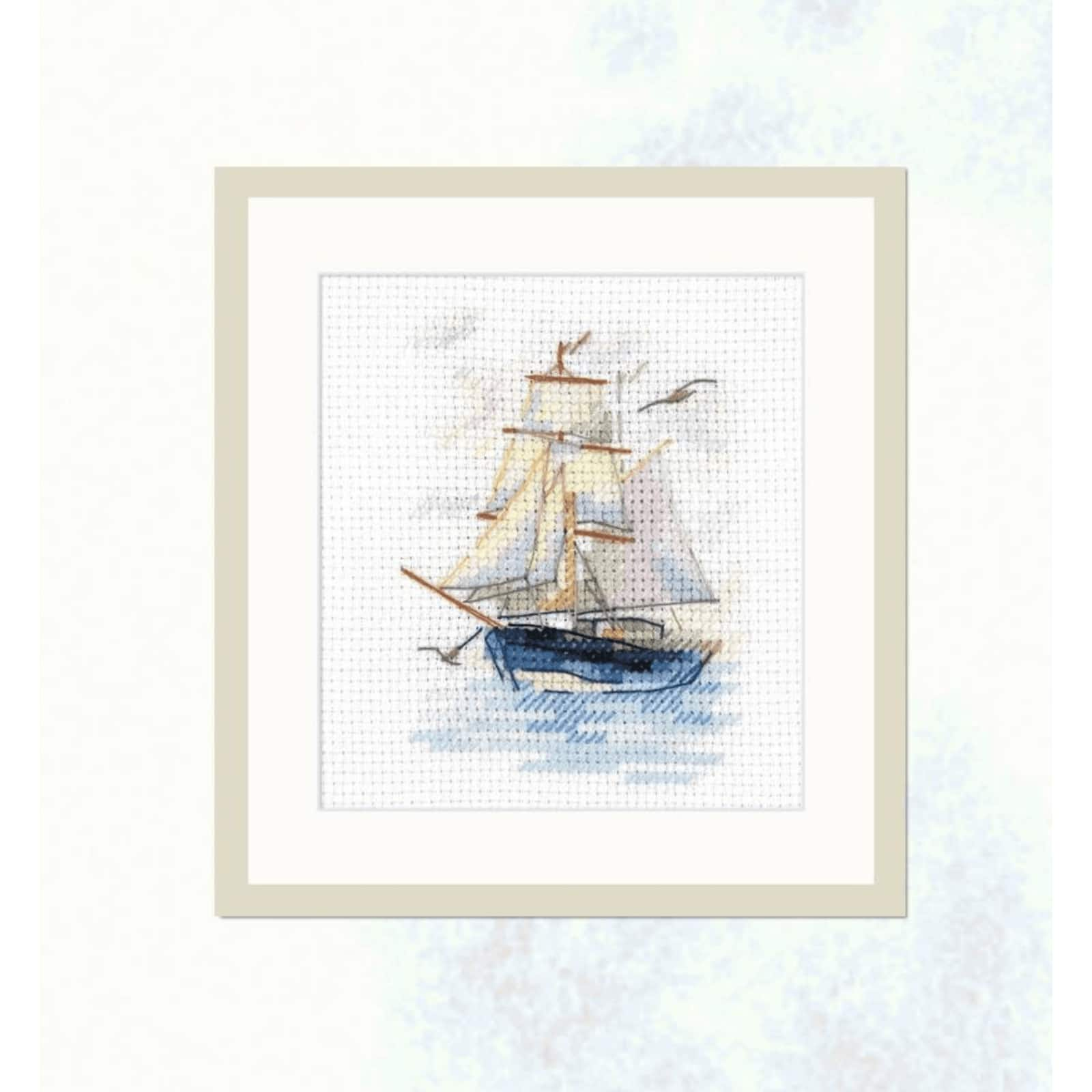 Alisa Sailing Ship Cross Stitch Kit