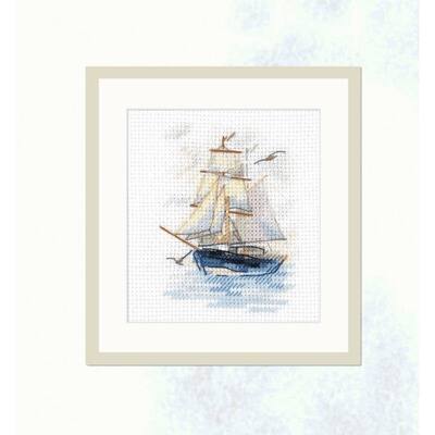 Alisa Sailing Ship Cross Stitch Kit | Michaels