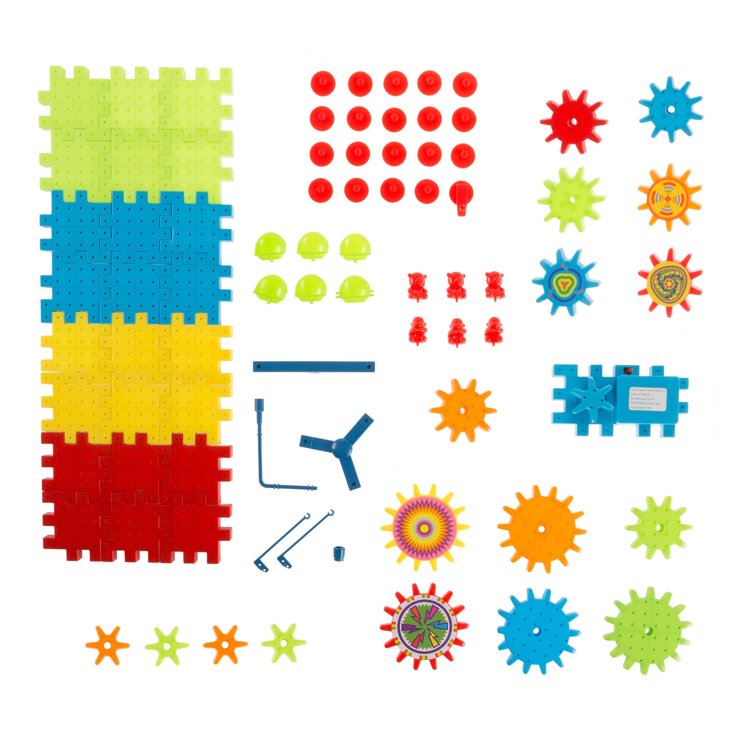 Toy Time Interlocking Gear Building Set