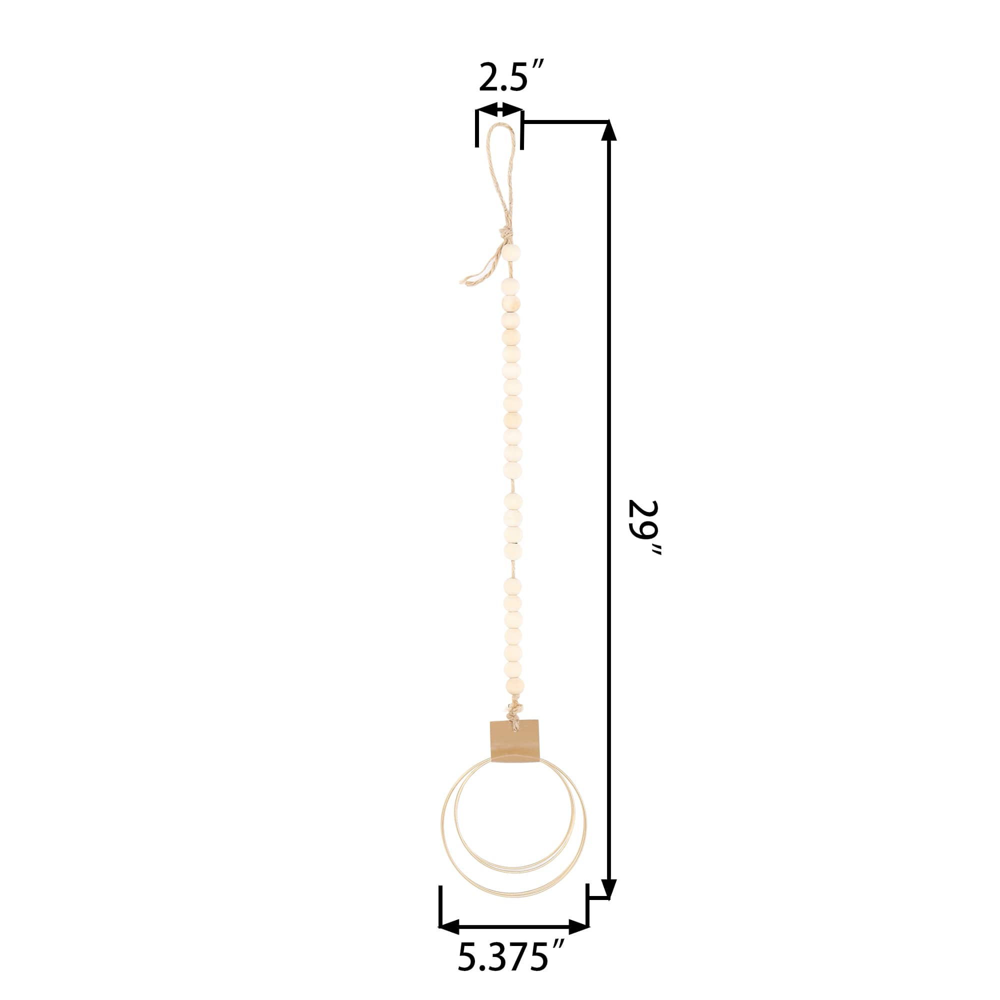 Flora Bunda® 29" Beads Airplant Hanger