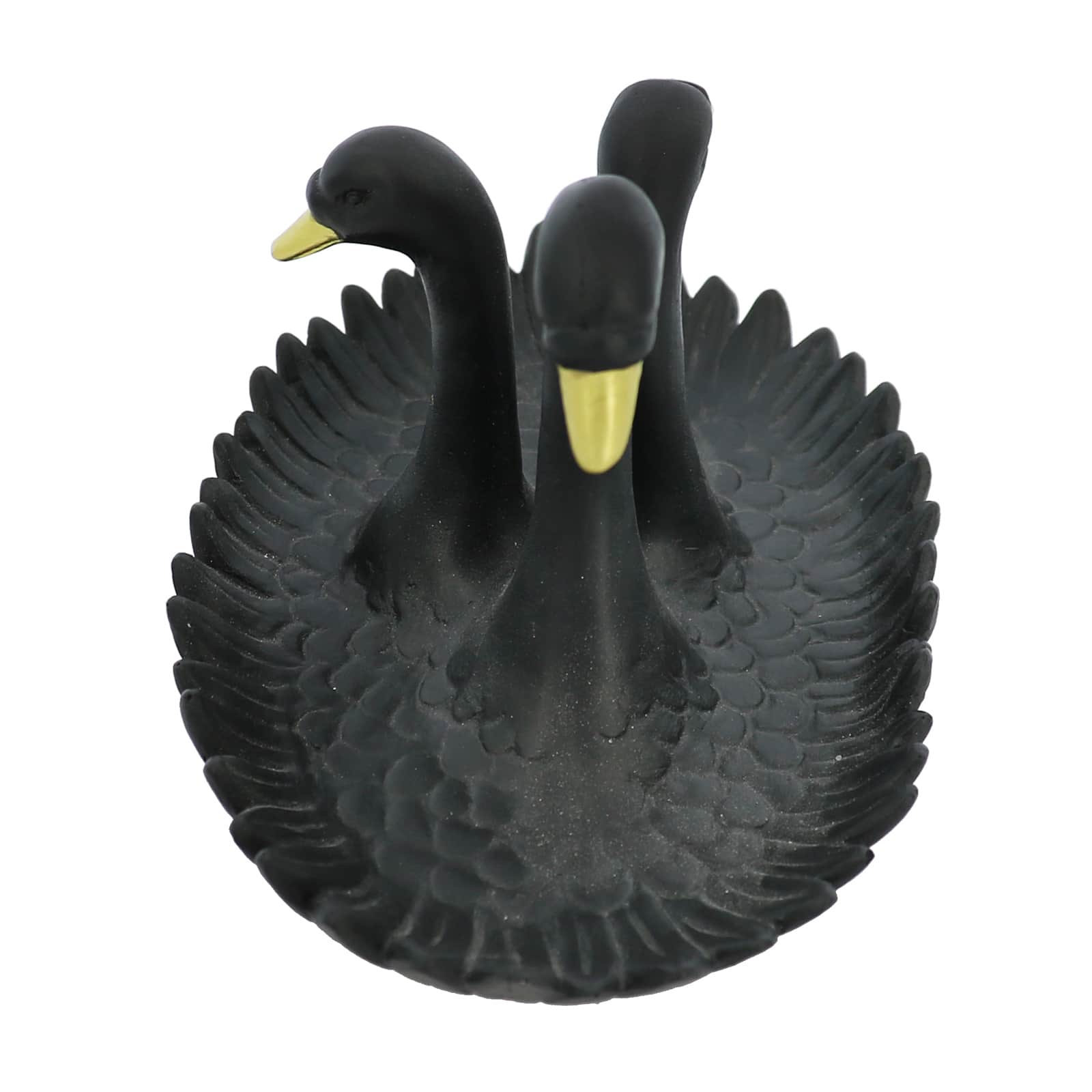 6&#x22; 3-Headed Black Swan Dish by Ashland&#xAE;