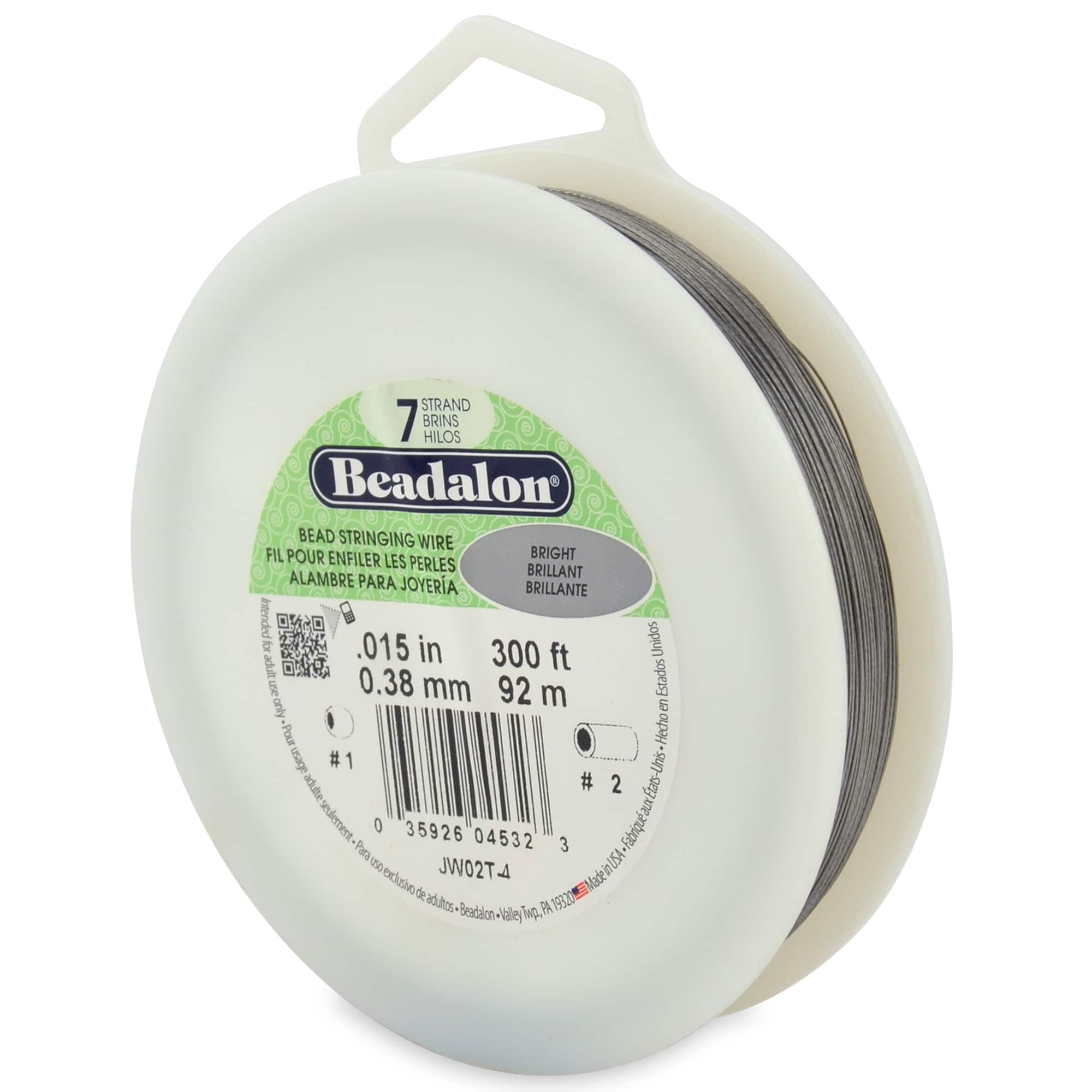 Beadalon® 7 Strand Bright Bead Stringing Wire