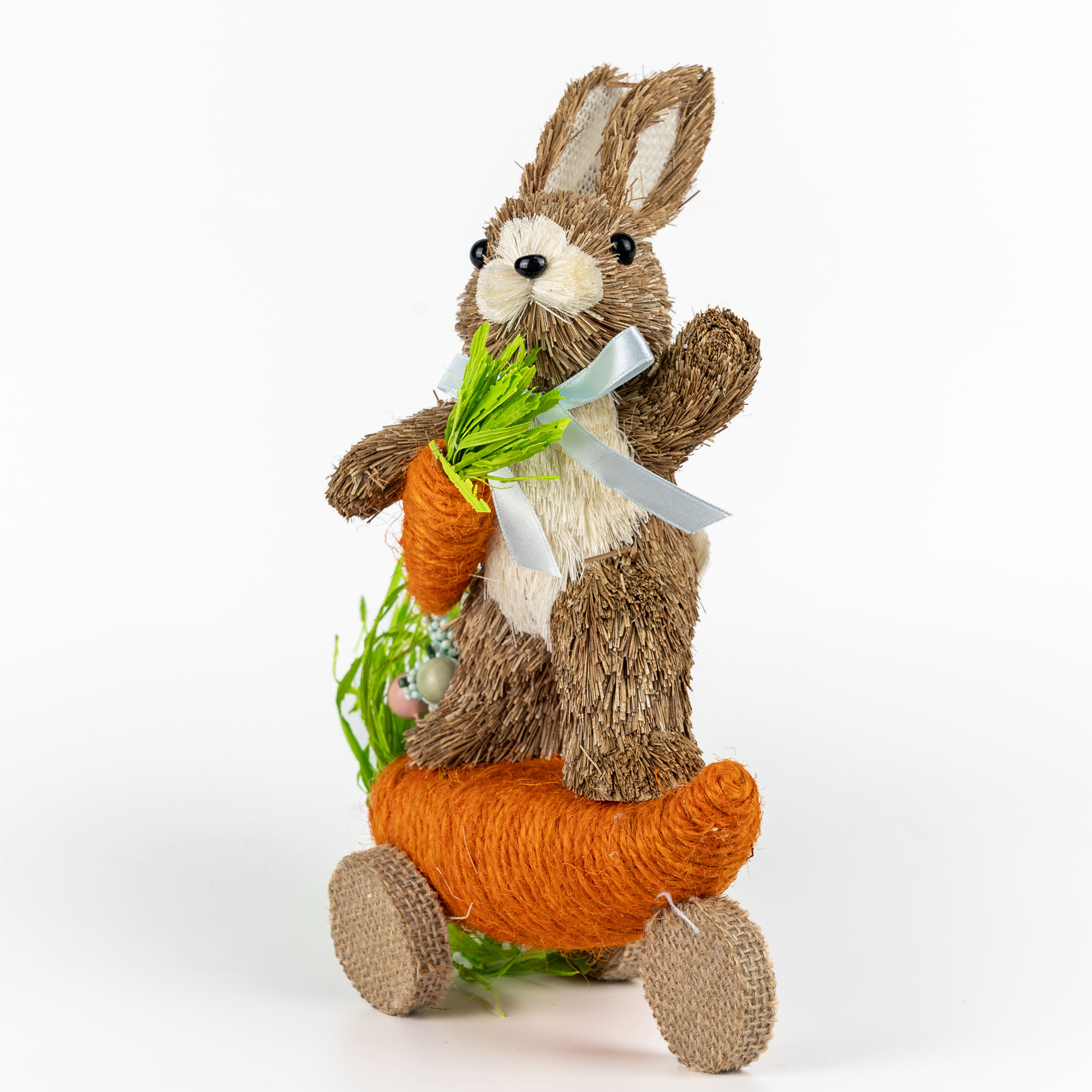 9.5" Sisal Bunny on Carrot Skateboard by Ashland®