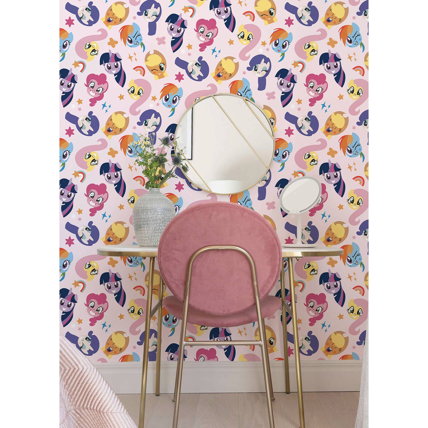 RoomMates My Little Pony&#x2122; Toss Peel &#x26; Stick Wallpaper