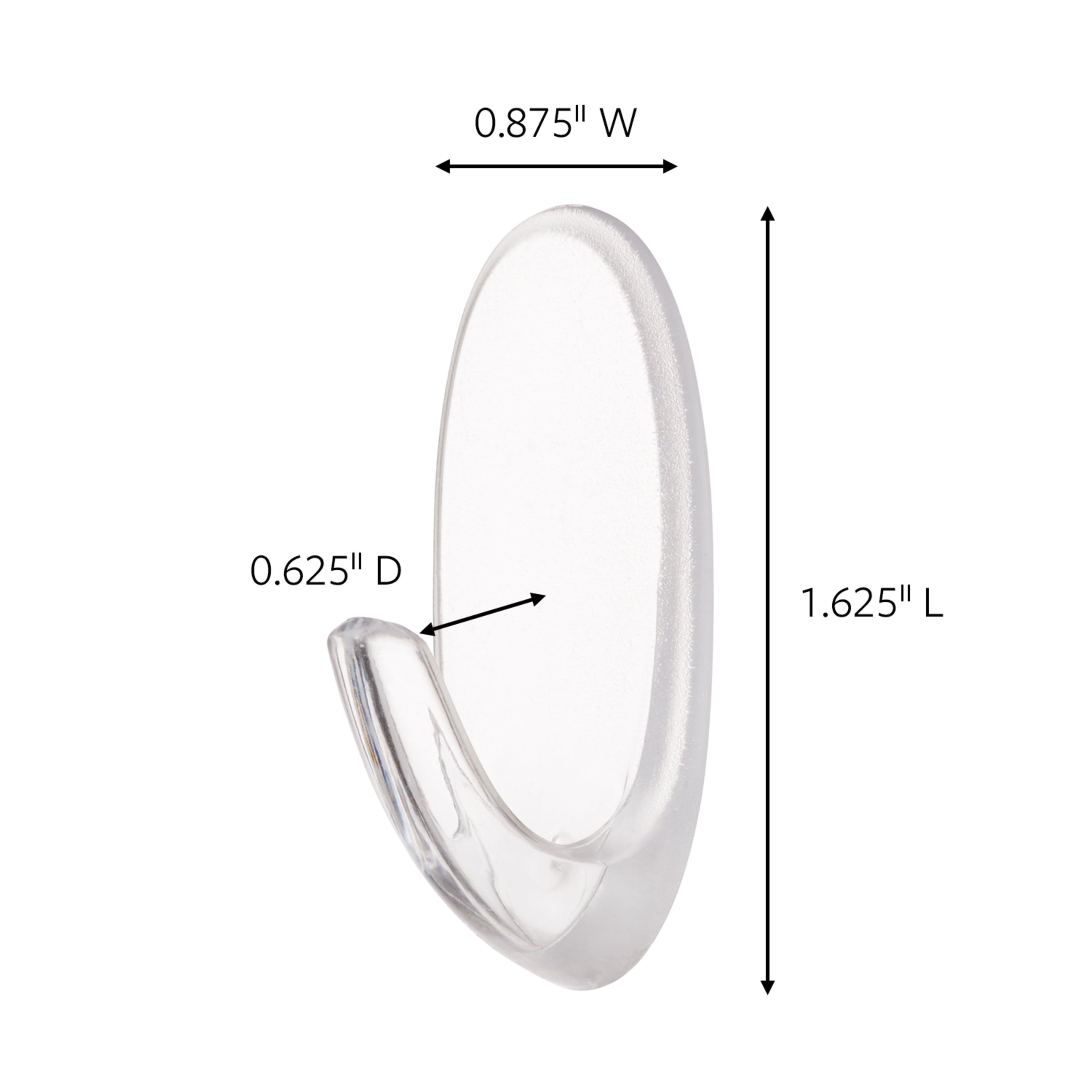 Command™ Outdoor Clear Medium Window Hooks Value Pack