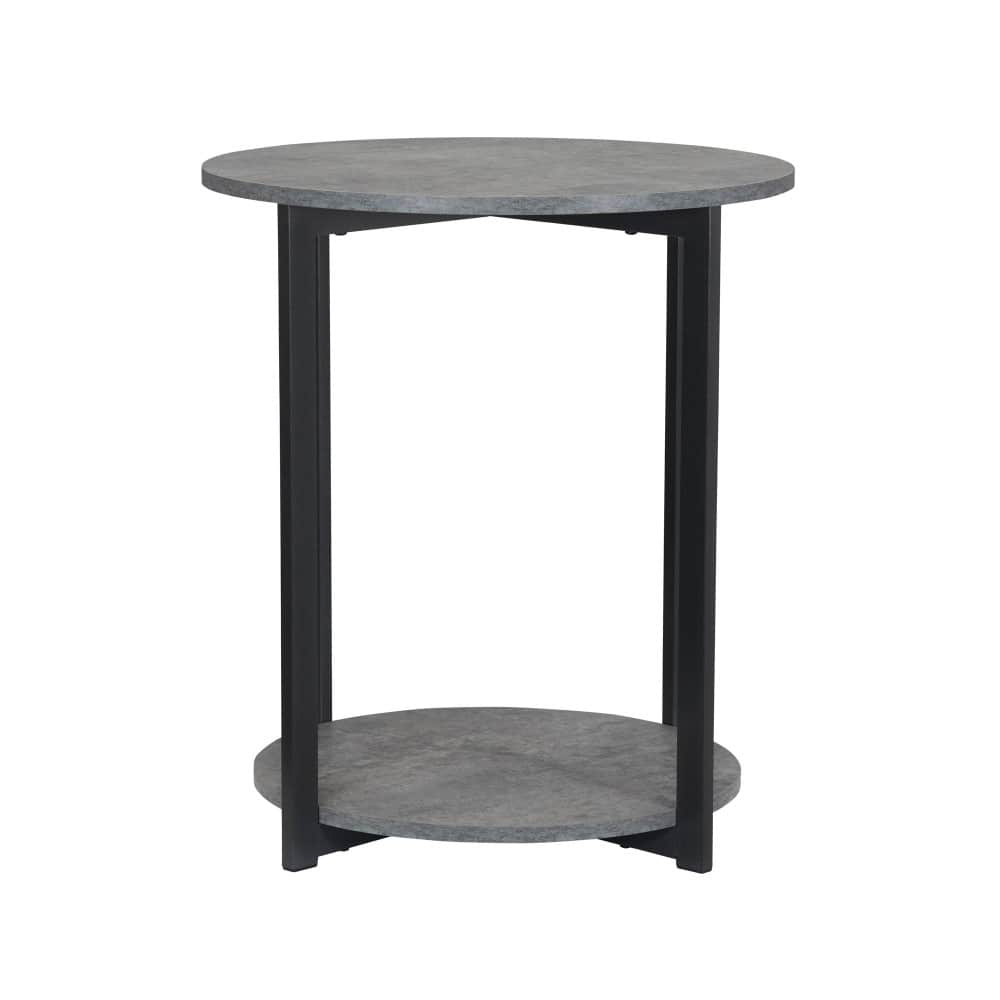 Household Essentials Jamestown 24" Round End Table