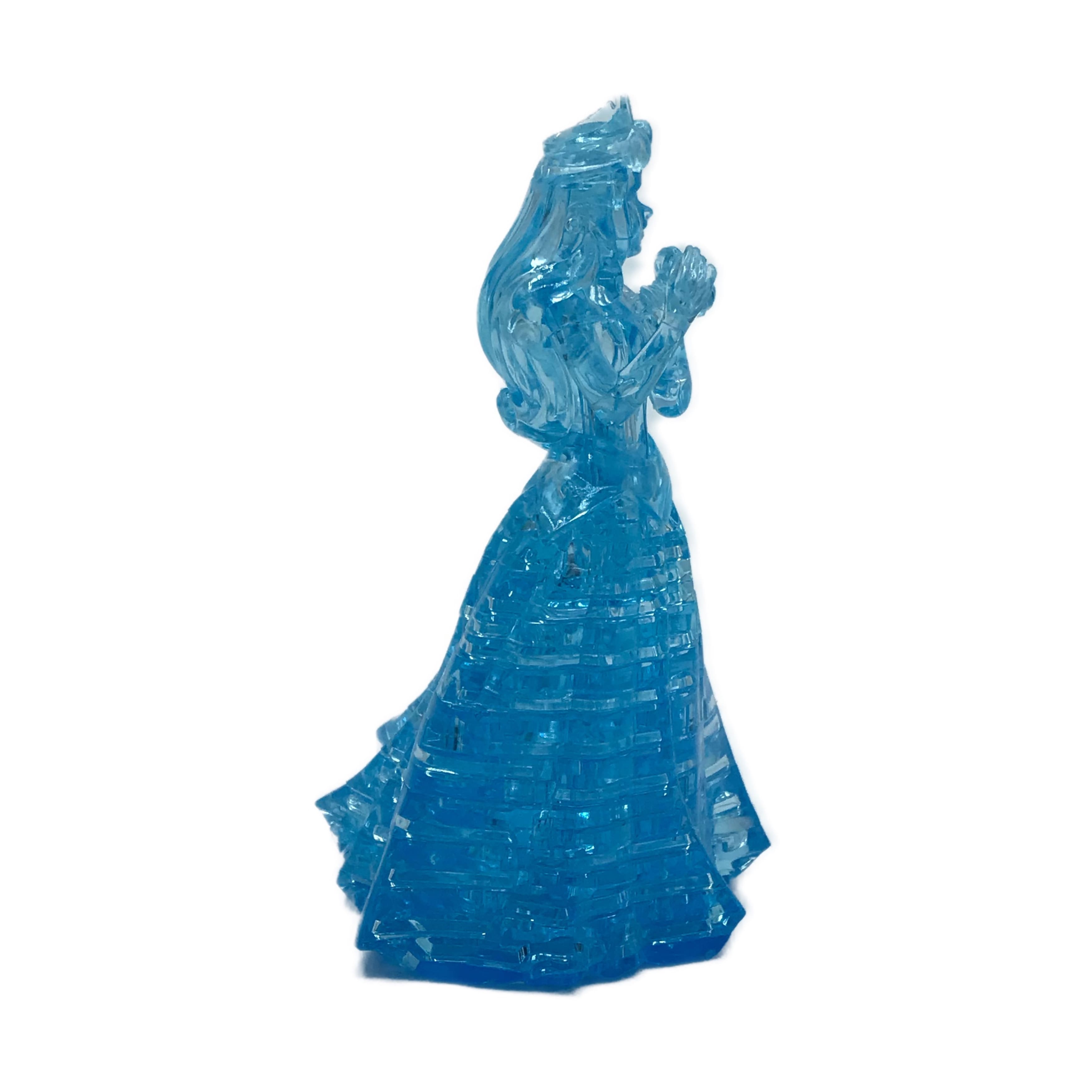 3D Crystal Puzzle - Disney Aurora (Aqua): 39 Pcs