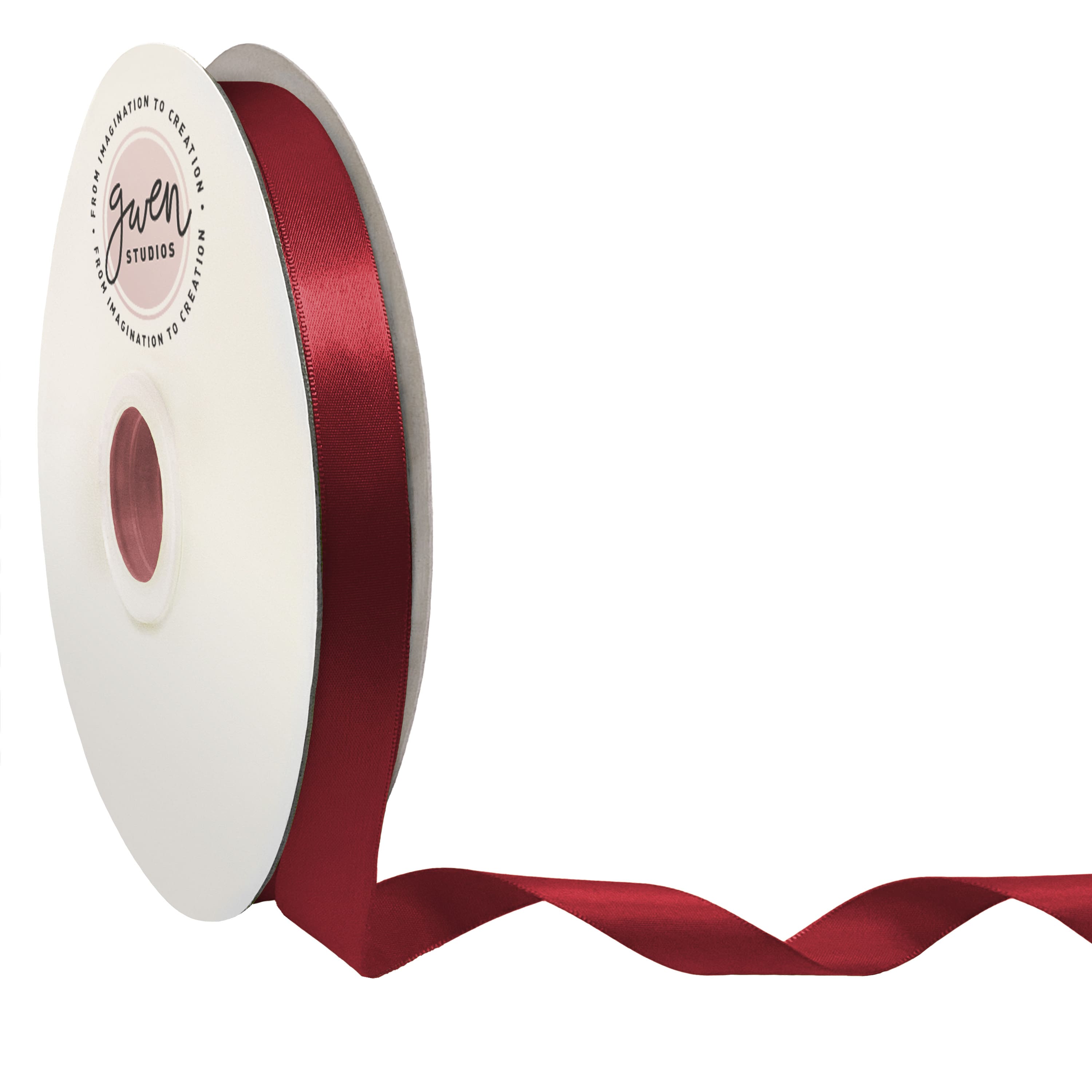Gwen Studios Double Faced Satin Ribbon in Brown | 7/8 x 100yd | Michaels