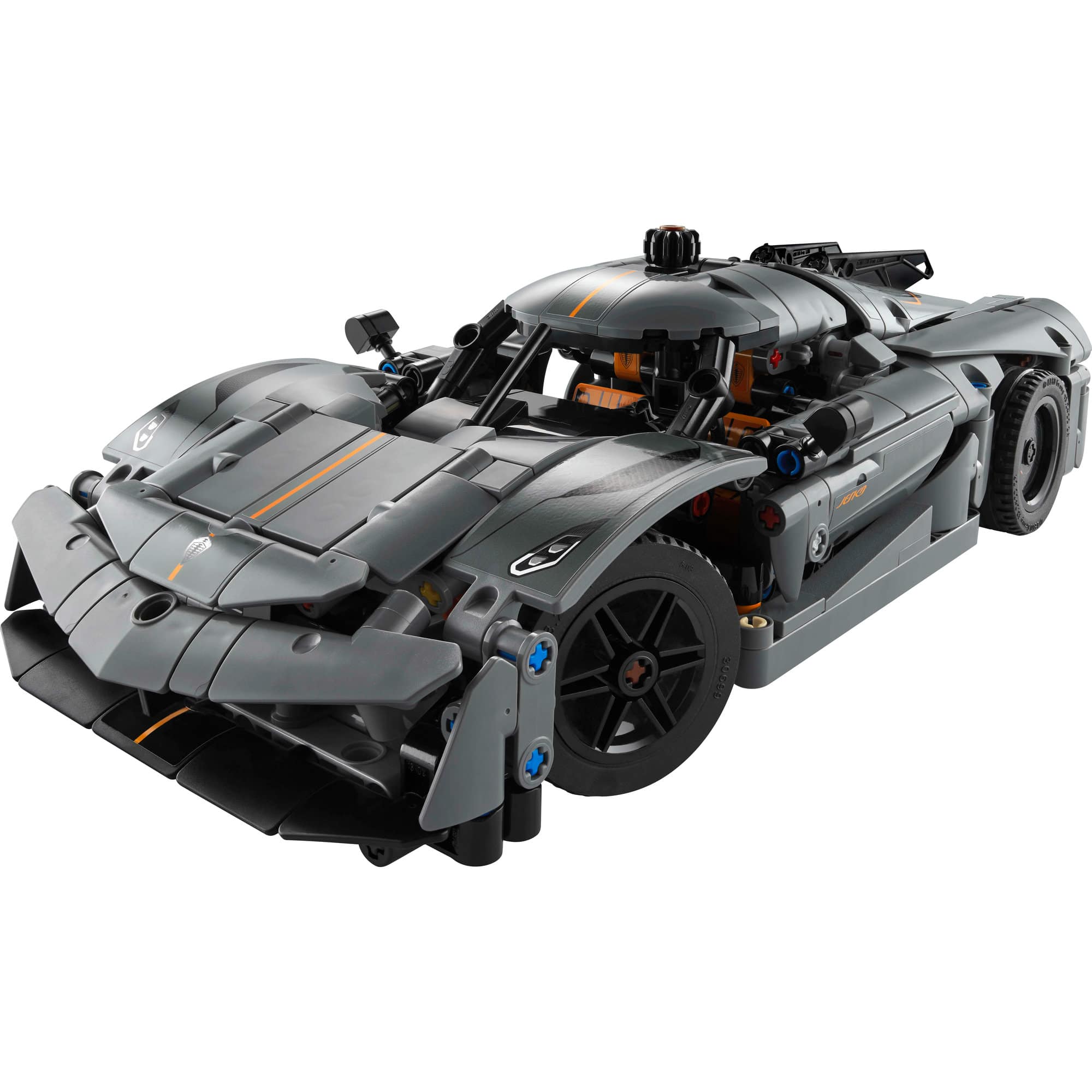 LEGO&#xAE; Technic&#x2122; Koenigsegg Jesko Absolut Gray Hypercar 42173
