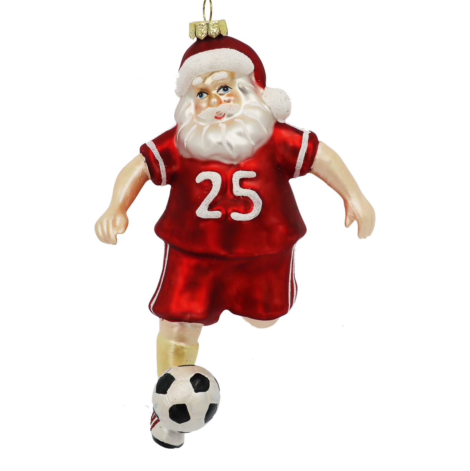 6.25&#x22; Soccer Player Santa by Ashland&#xAE;