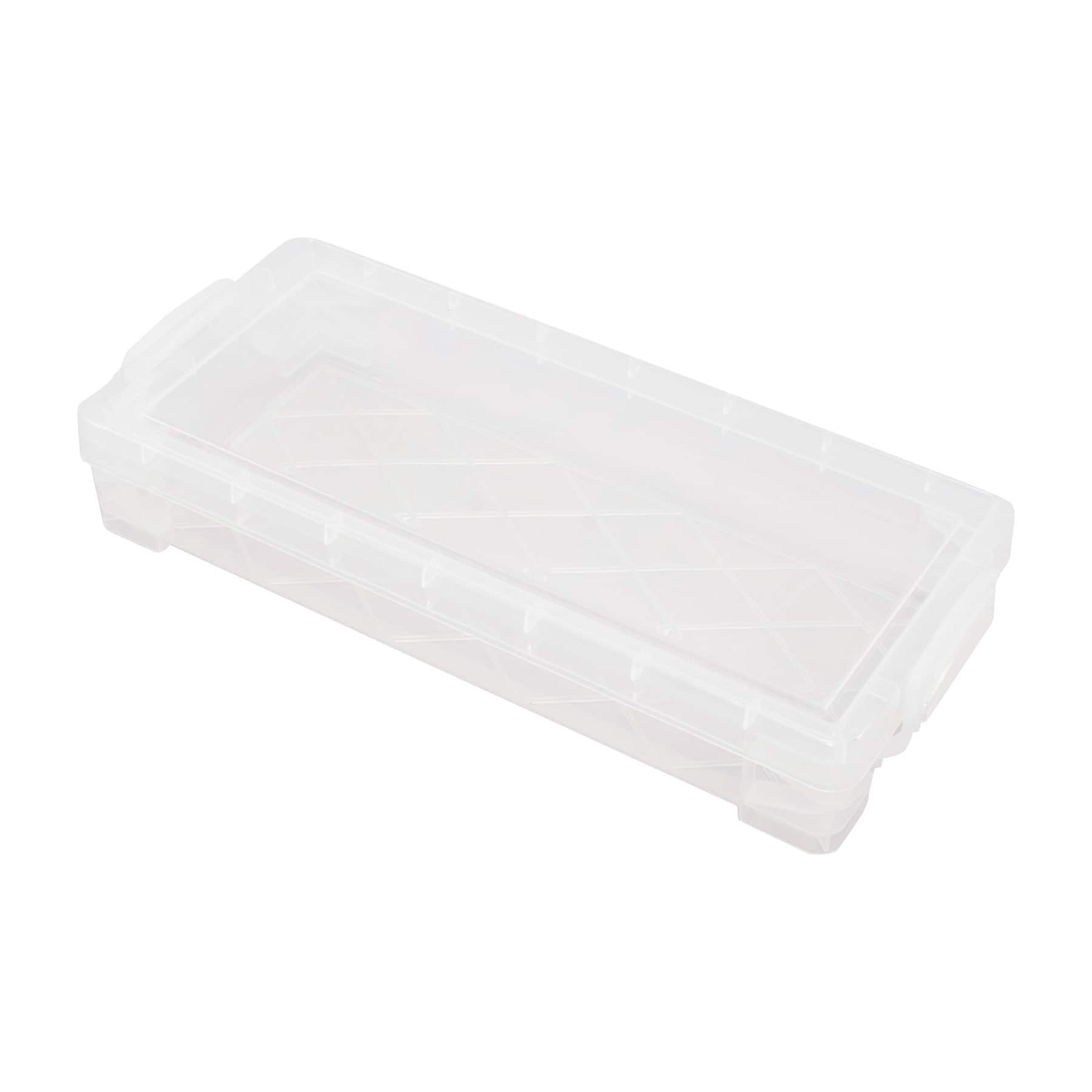 Super Stacker® Clear Stackable Pencil Box
