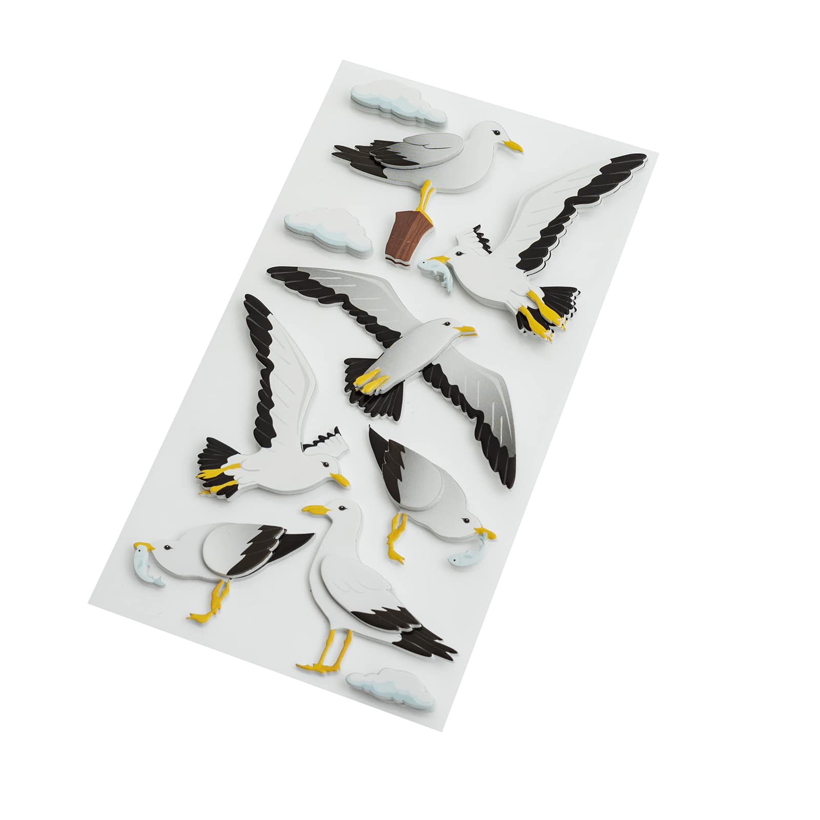 12 Pack: Seagulls Dimensional Stickers by Recollections™