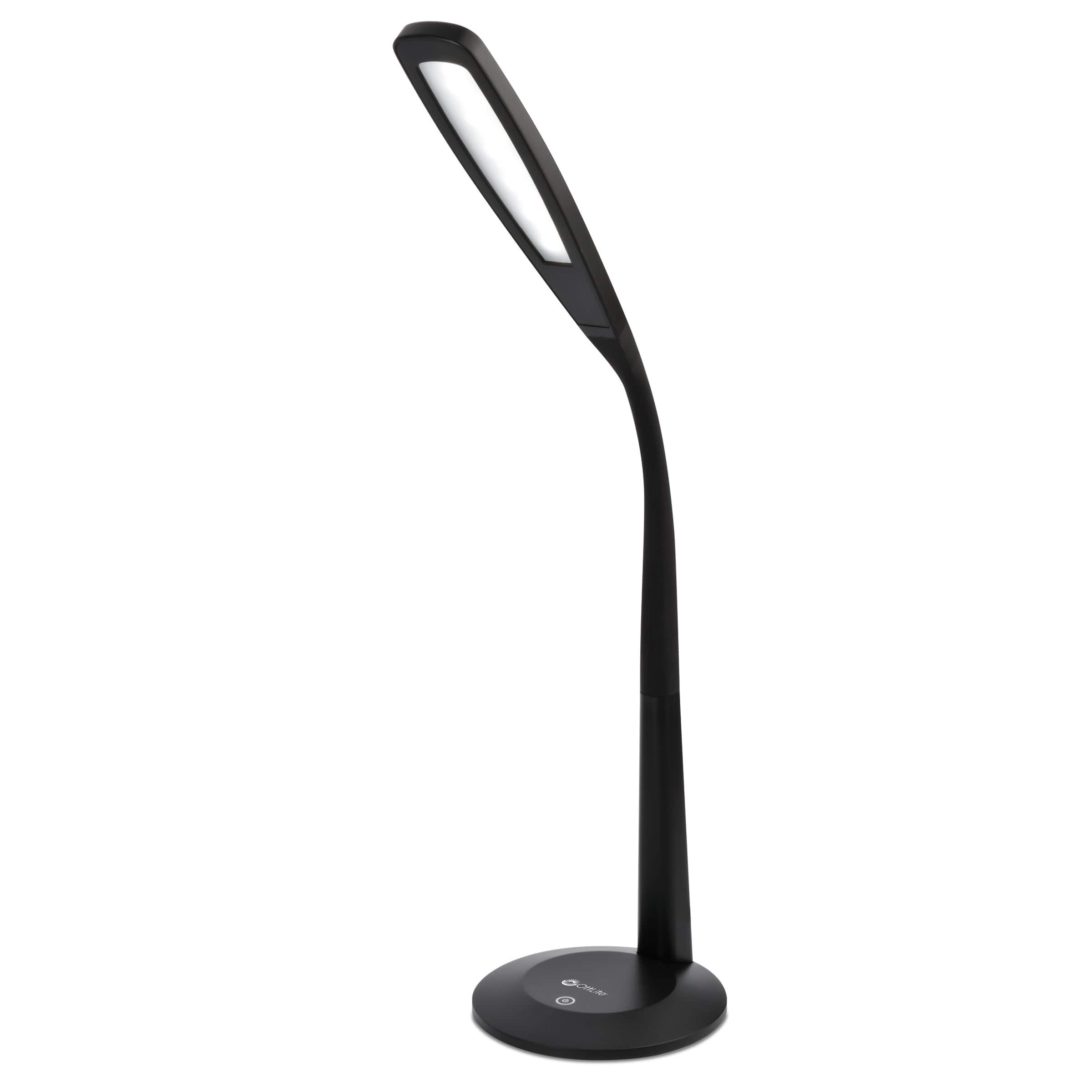 OttLite Black Natural Daylight LED Flex Lamp