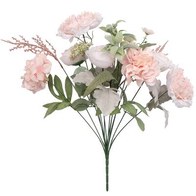 Mixed Pink Peony & Rose Bush by Ashland® | Michaels