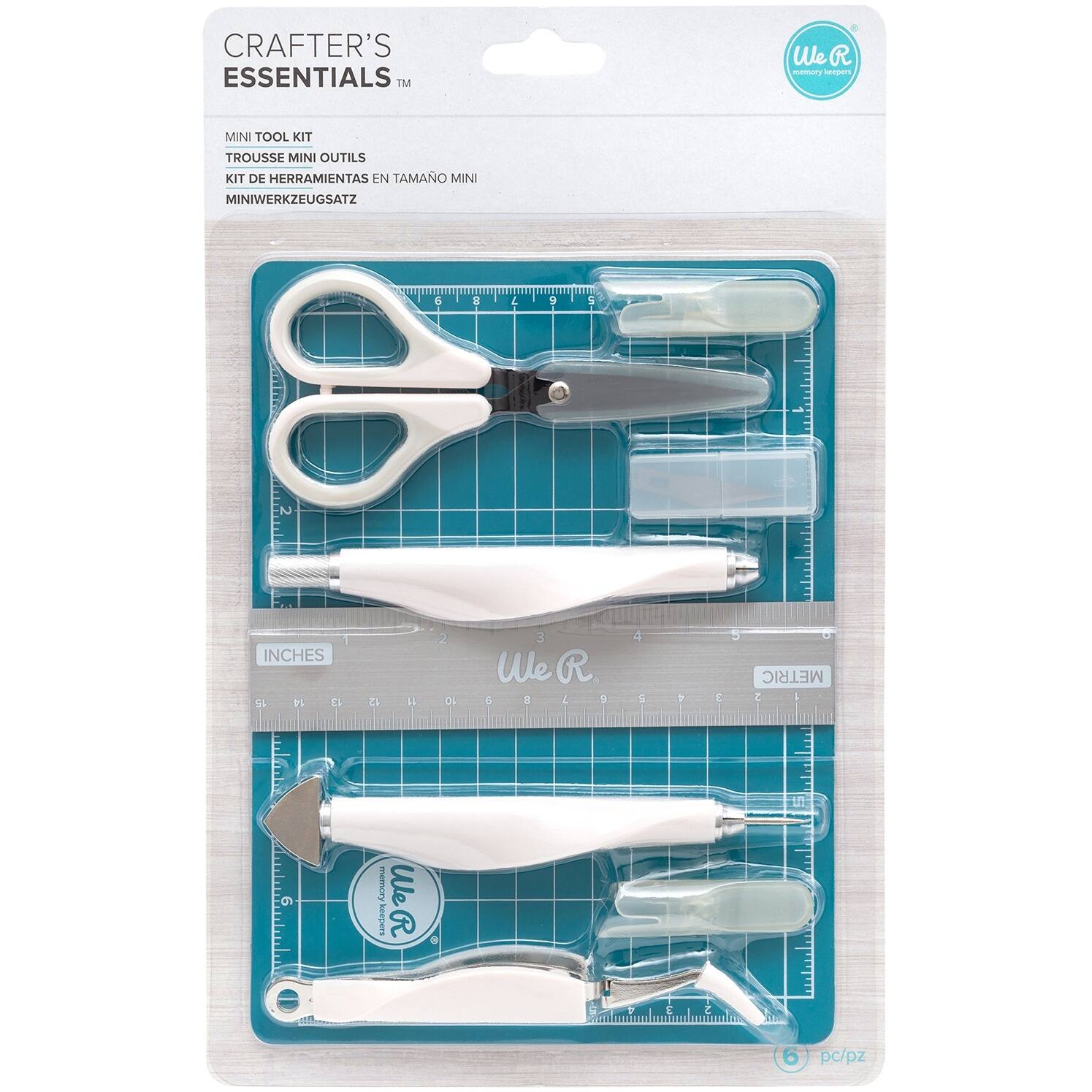 We R Memory Keepers Crafter's Essentials Mini Tool Kit, Adult