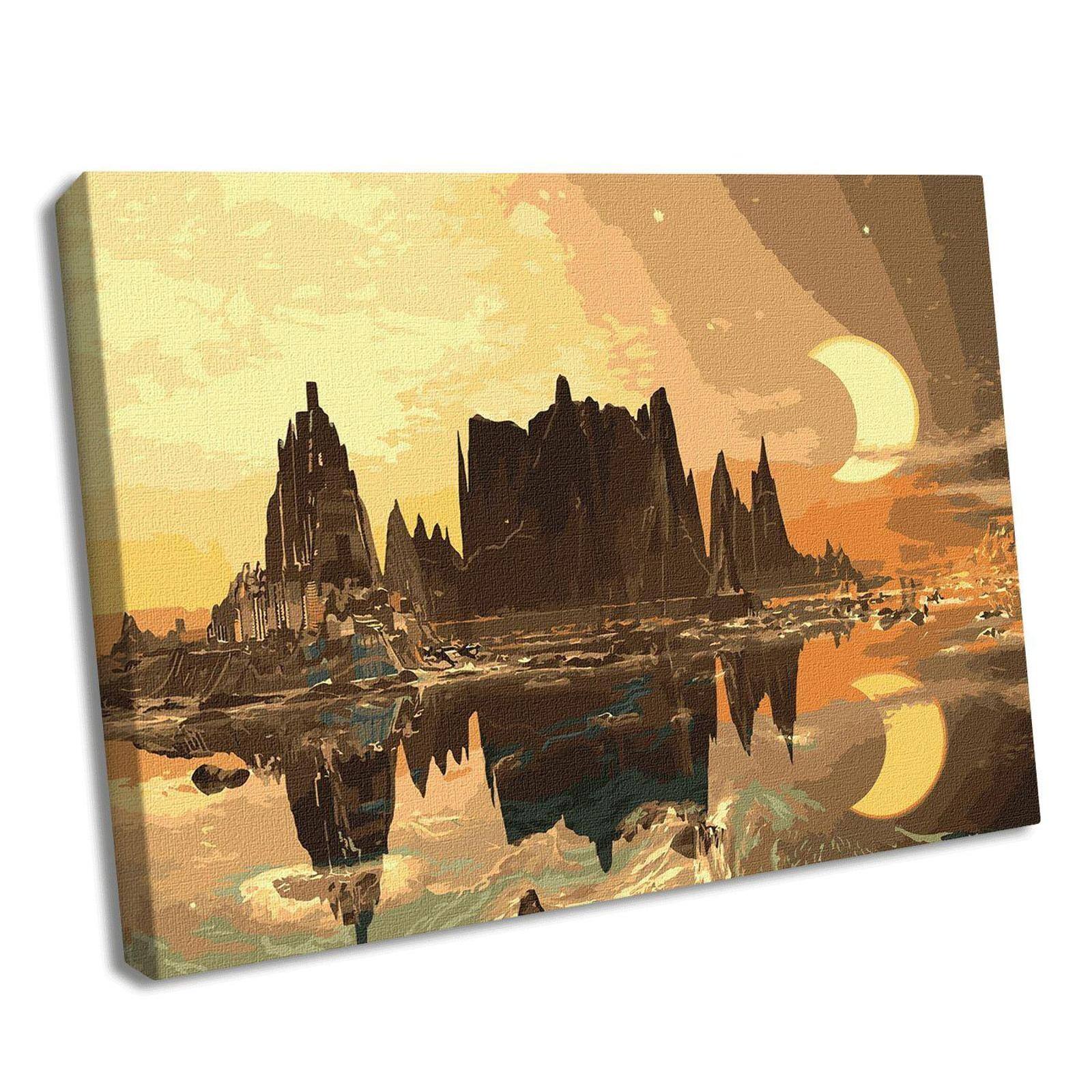 Ideyka Golden City Painting by Numbers Kit