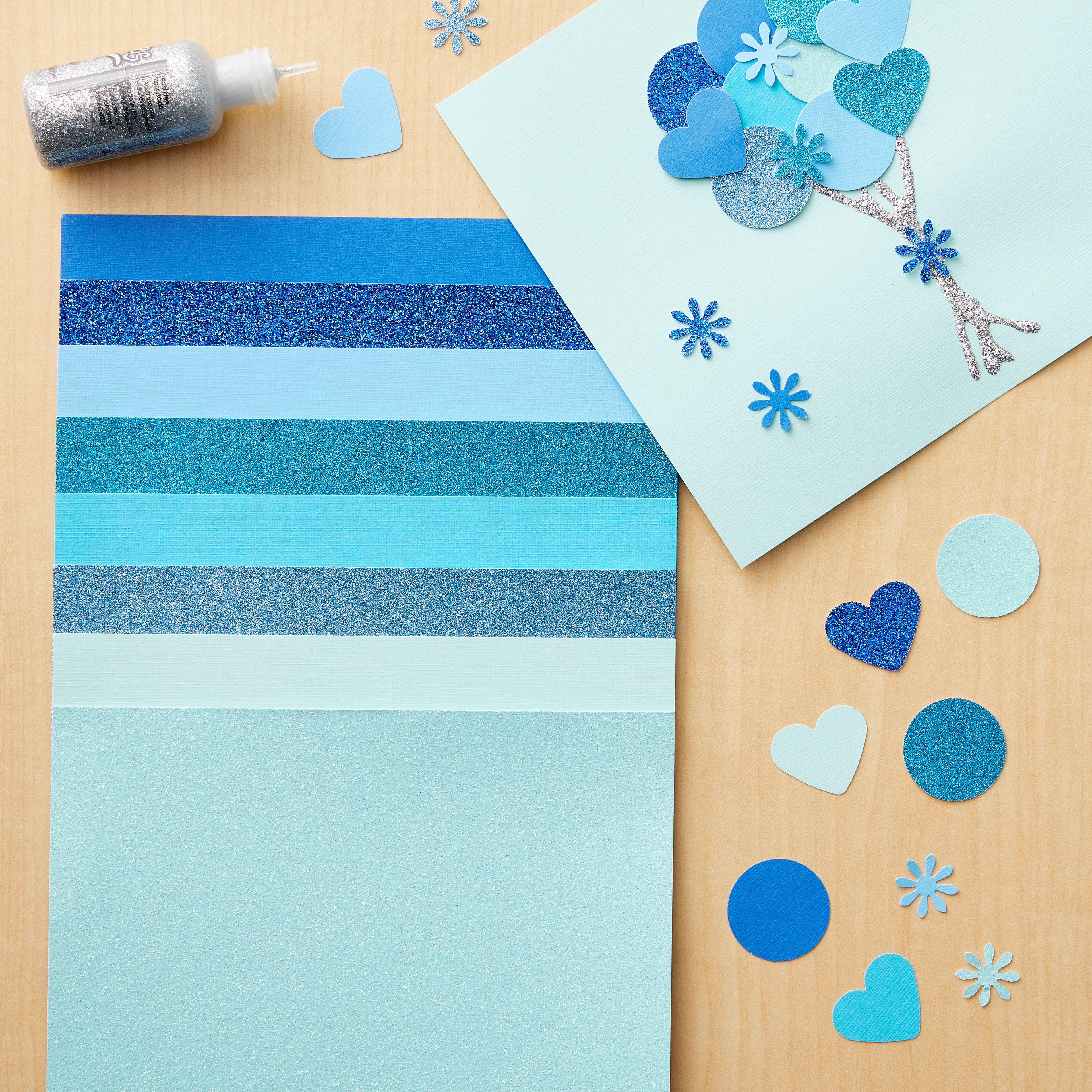 Blue Paper Pad by Recollections&#x2122;, 6&#x22; x 6&#x22;
