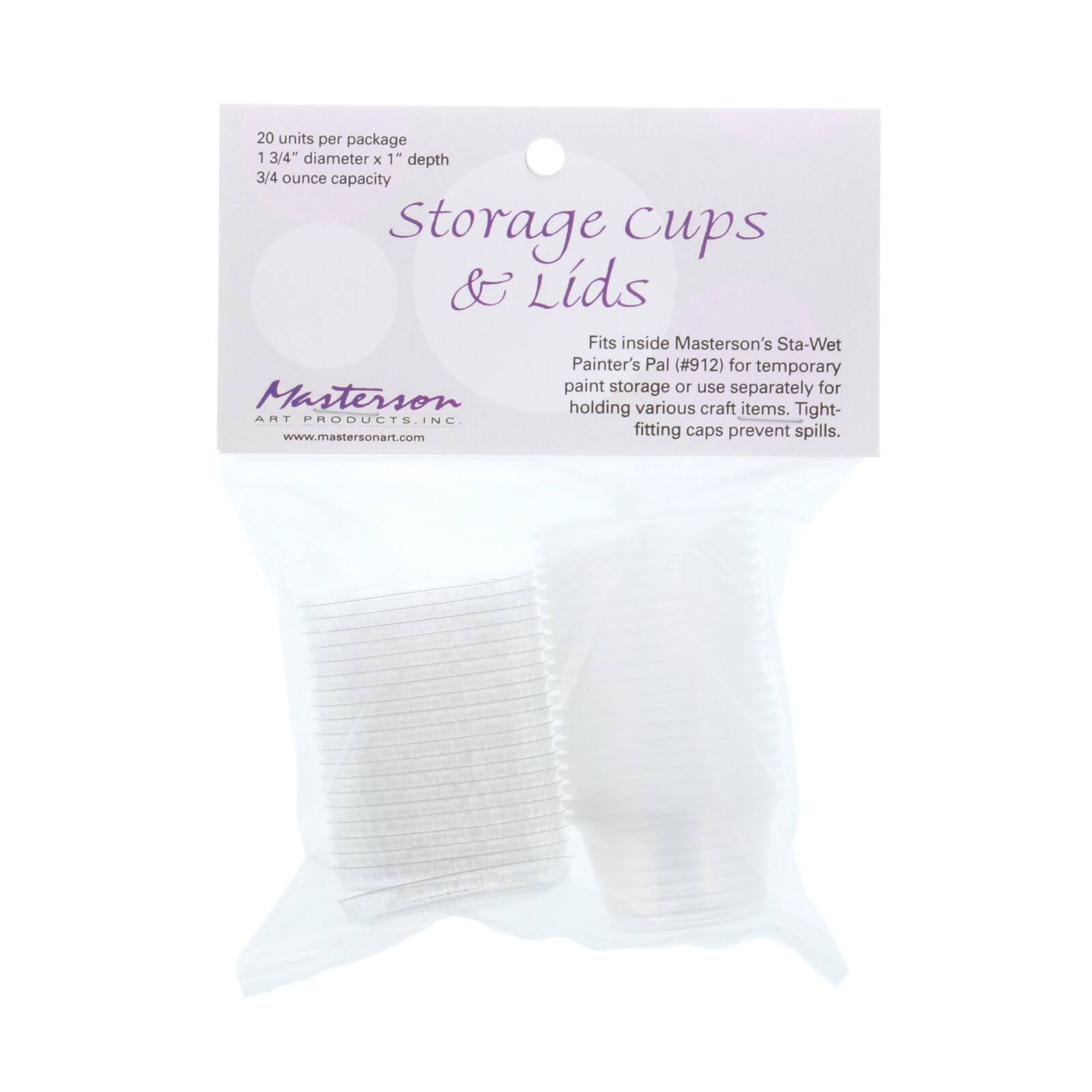 Masterson Sta-Wet® Painter's Pal Refill Paint Cups
