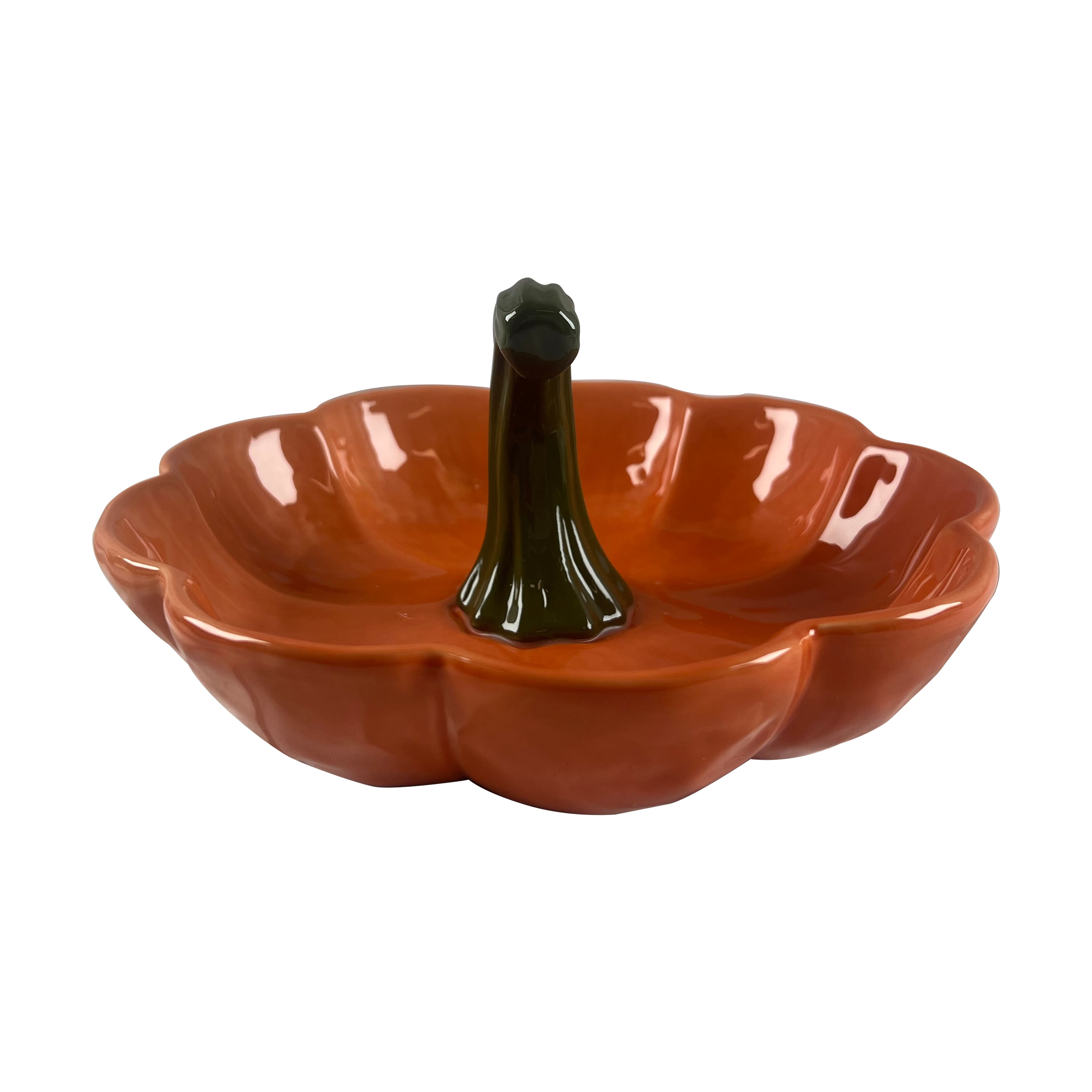 8&#x22; Pumpkin Ceramic Bowl by Ashland&#xAE;