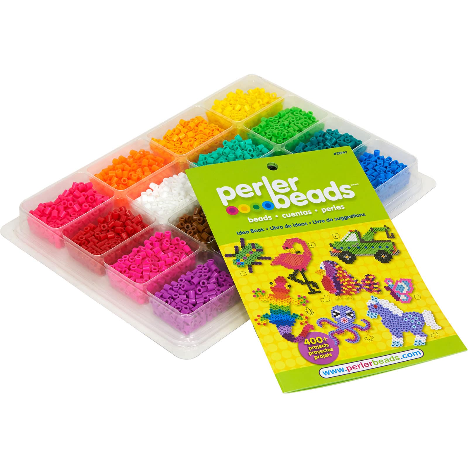 6 Pack: Perler Beads™ Tray of Beads