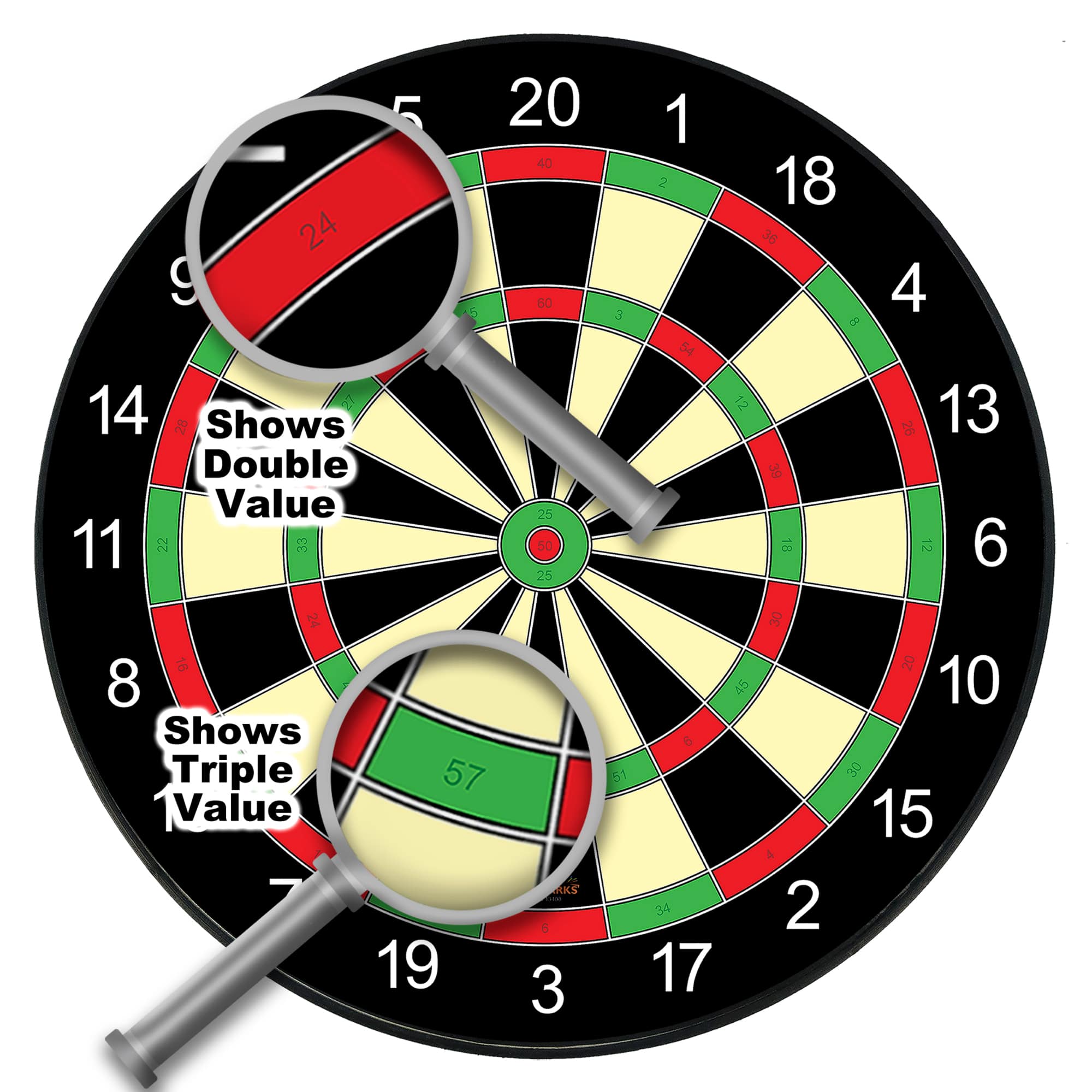 Funsparks® Magno Darts™ Magnetic Dart Board Game