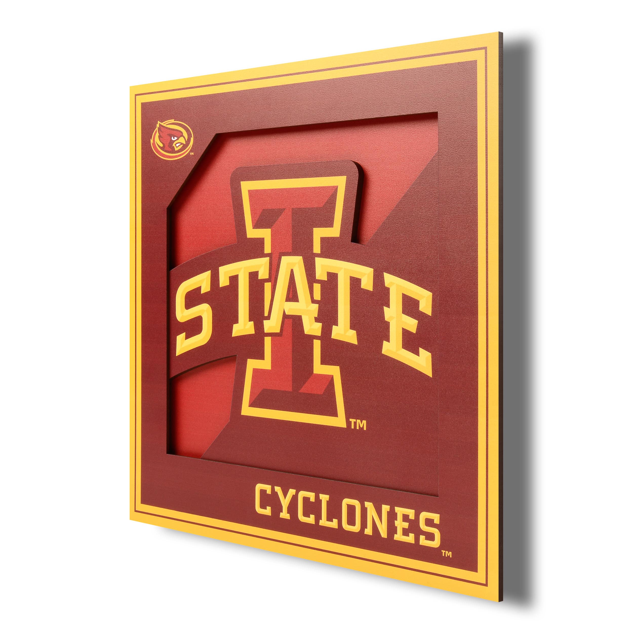 College 3D Logo Series Wall Art