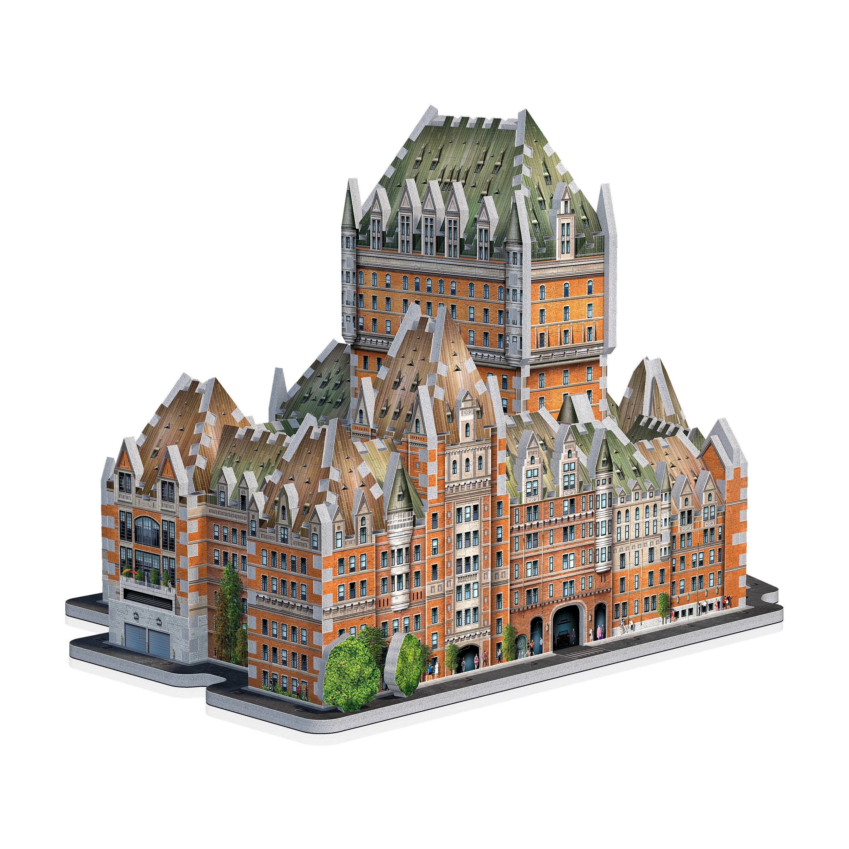 Castles &#x26; Cathedrals - Le Chateau Frontenac 3D Puzzle: 865 Pcs