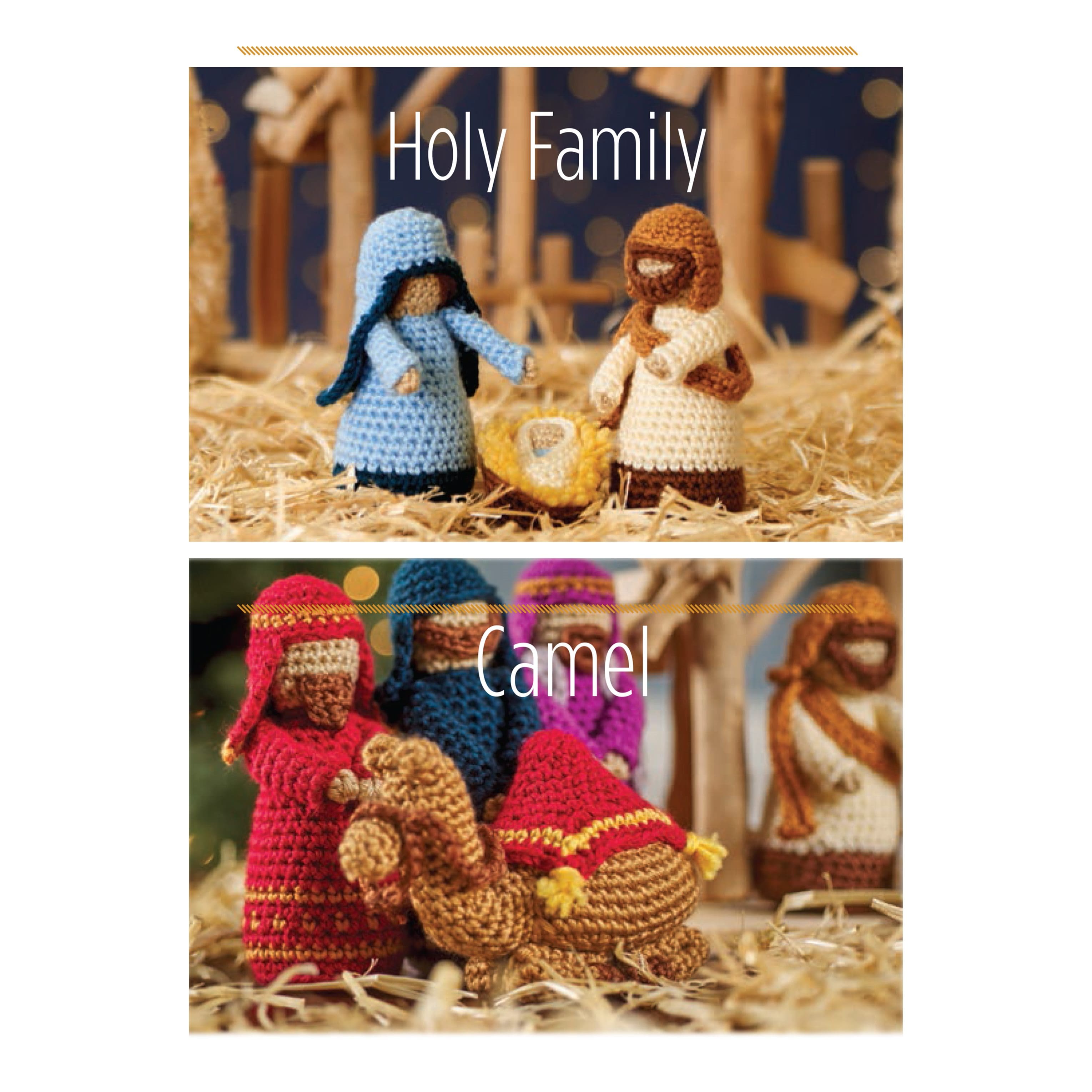 Leisure Arts® Crochet Nativity Book