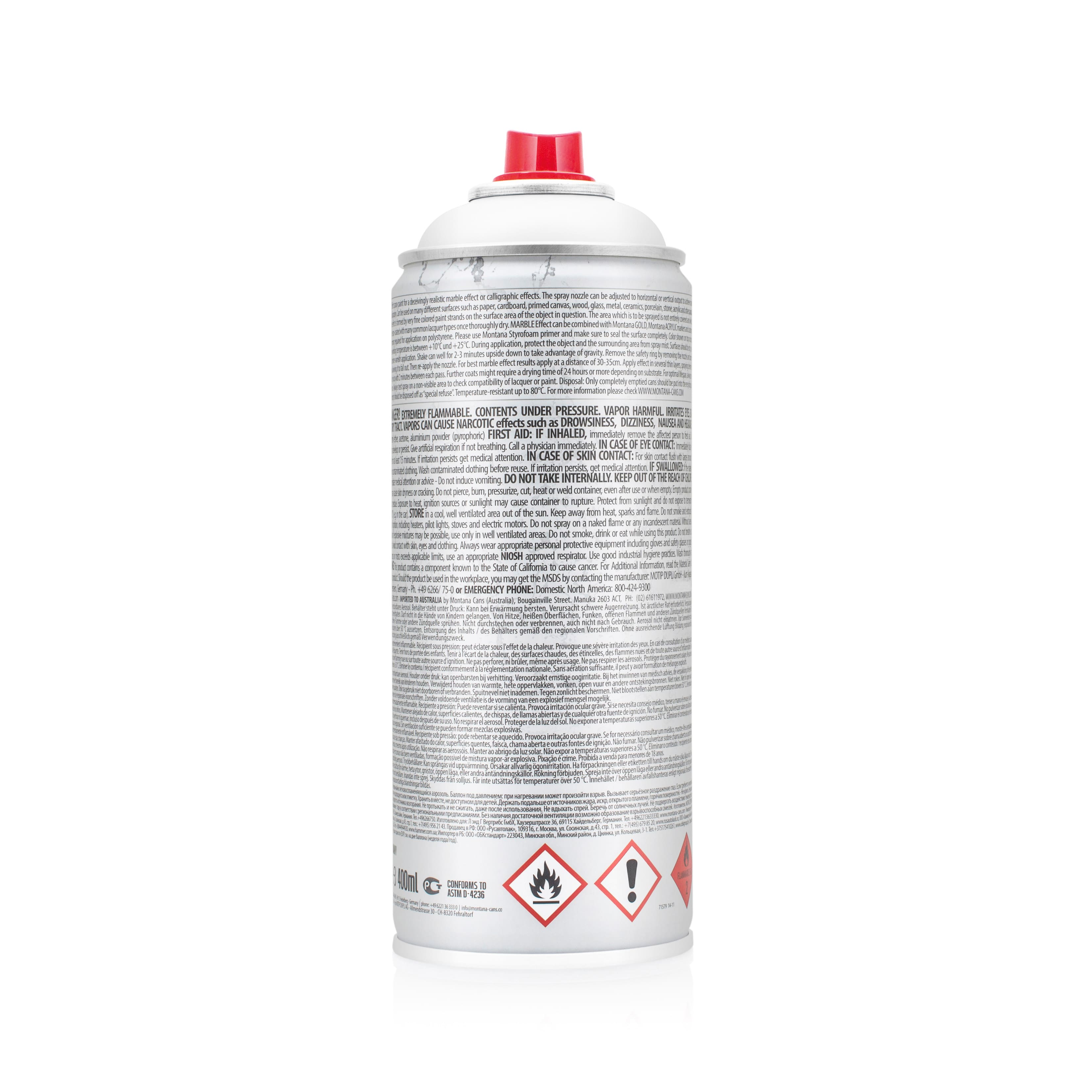 Montana&#x2122; Cans 400mL MARBLE Effect Spray Paint