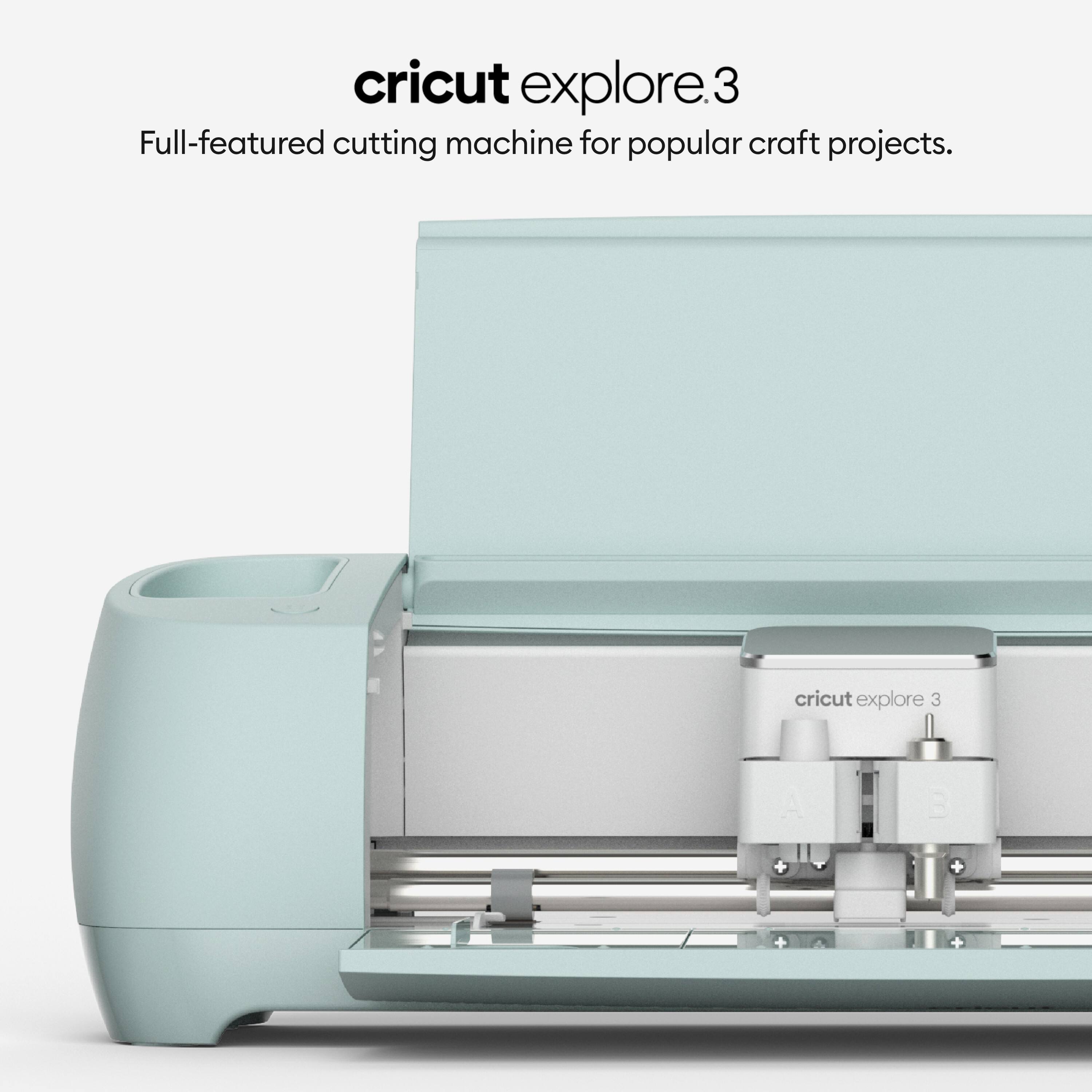 Cricut Explore® 3 - Smart Cutting Machine with Easy Printables™ Sensor