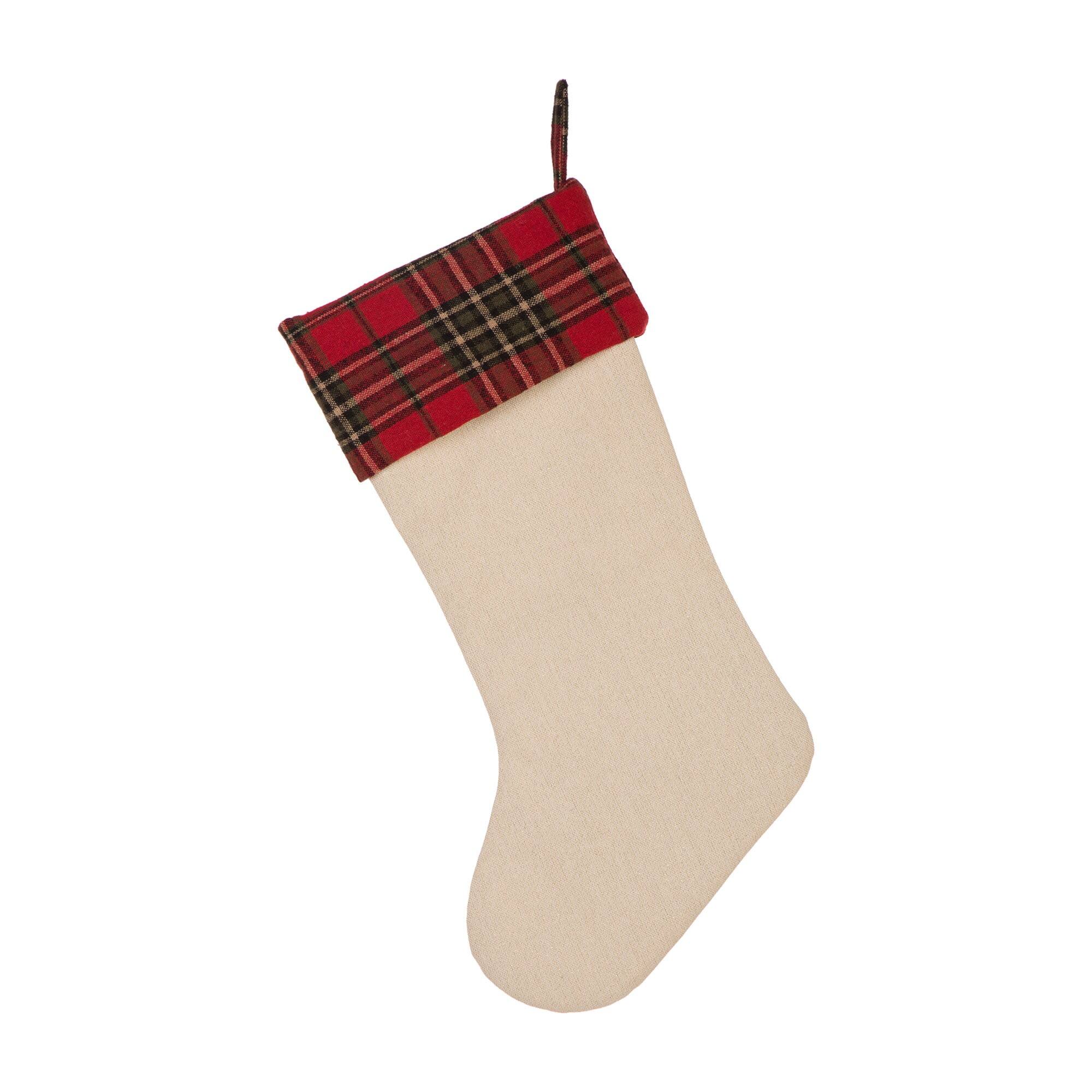 Glitzhome&#xAE; 21&#x22; Truck &#x26; Tree Christmas Stockings, 2ct.