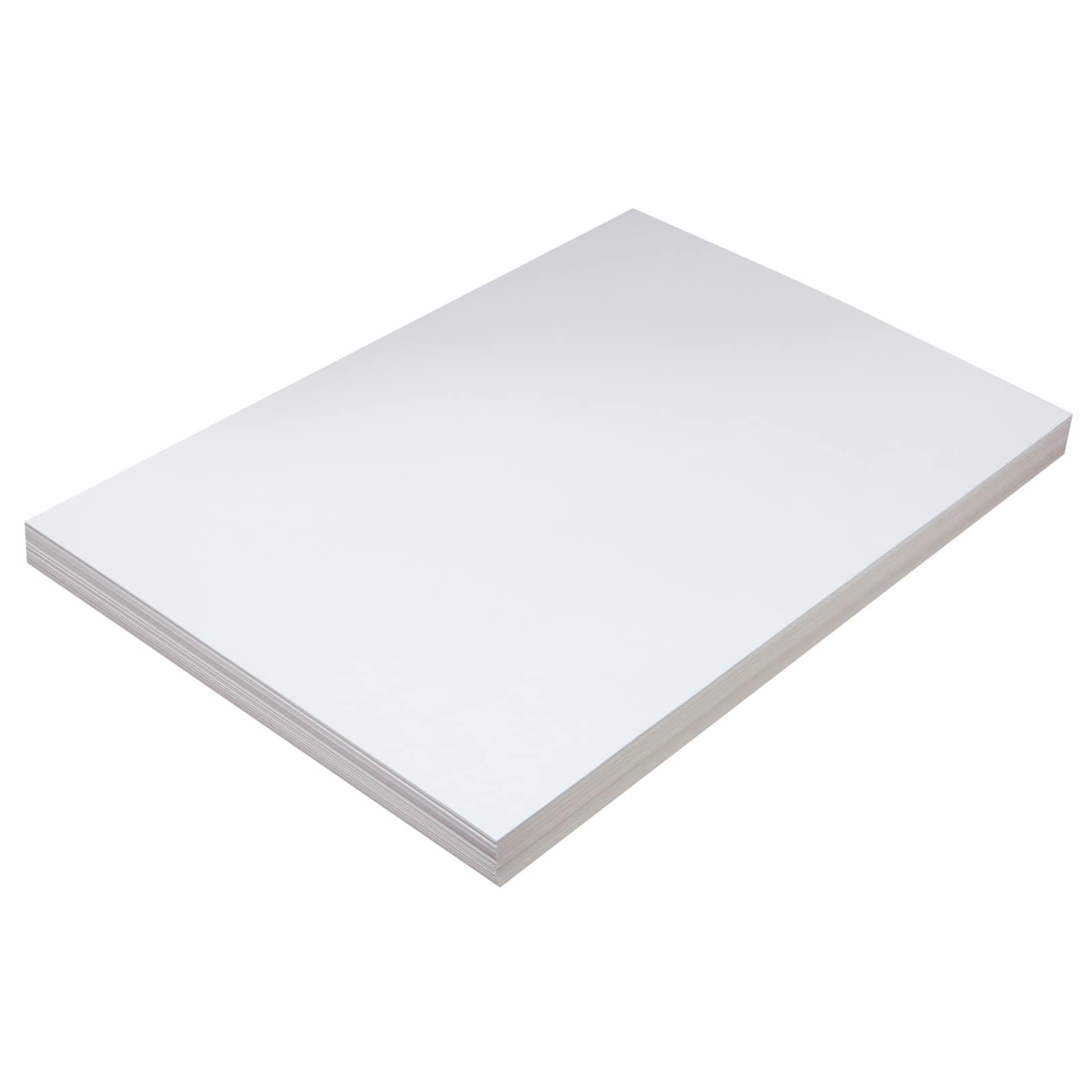 Pacon® 12" x 18" Medium Weight White Tagboard, 100ct.