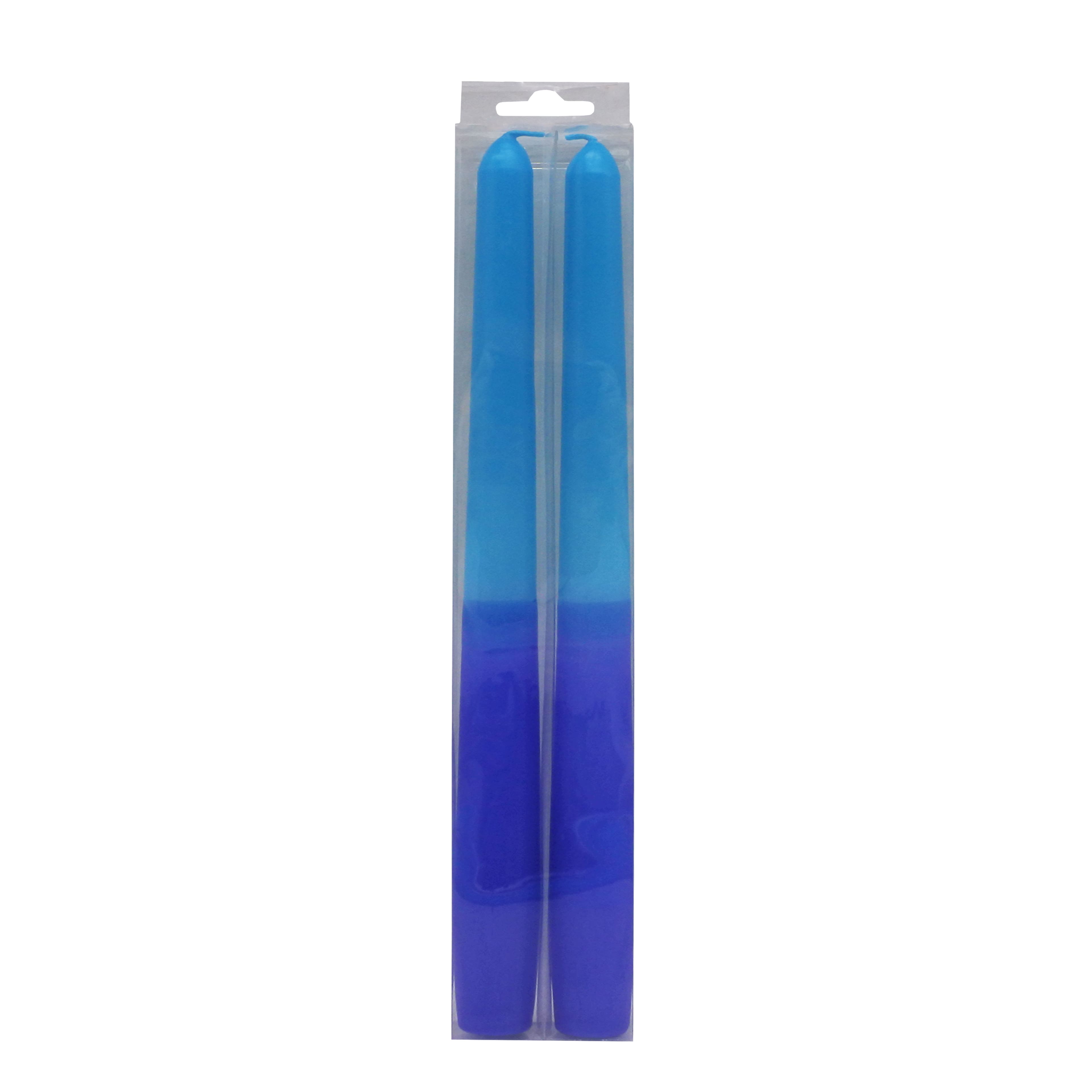 12&#x22; Blue Neon Taper Candles by Ashland&#xAE;, 2ct.