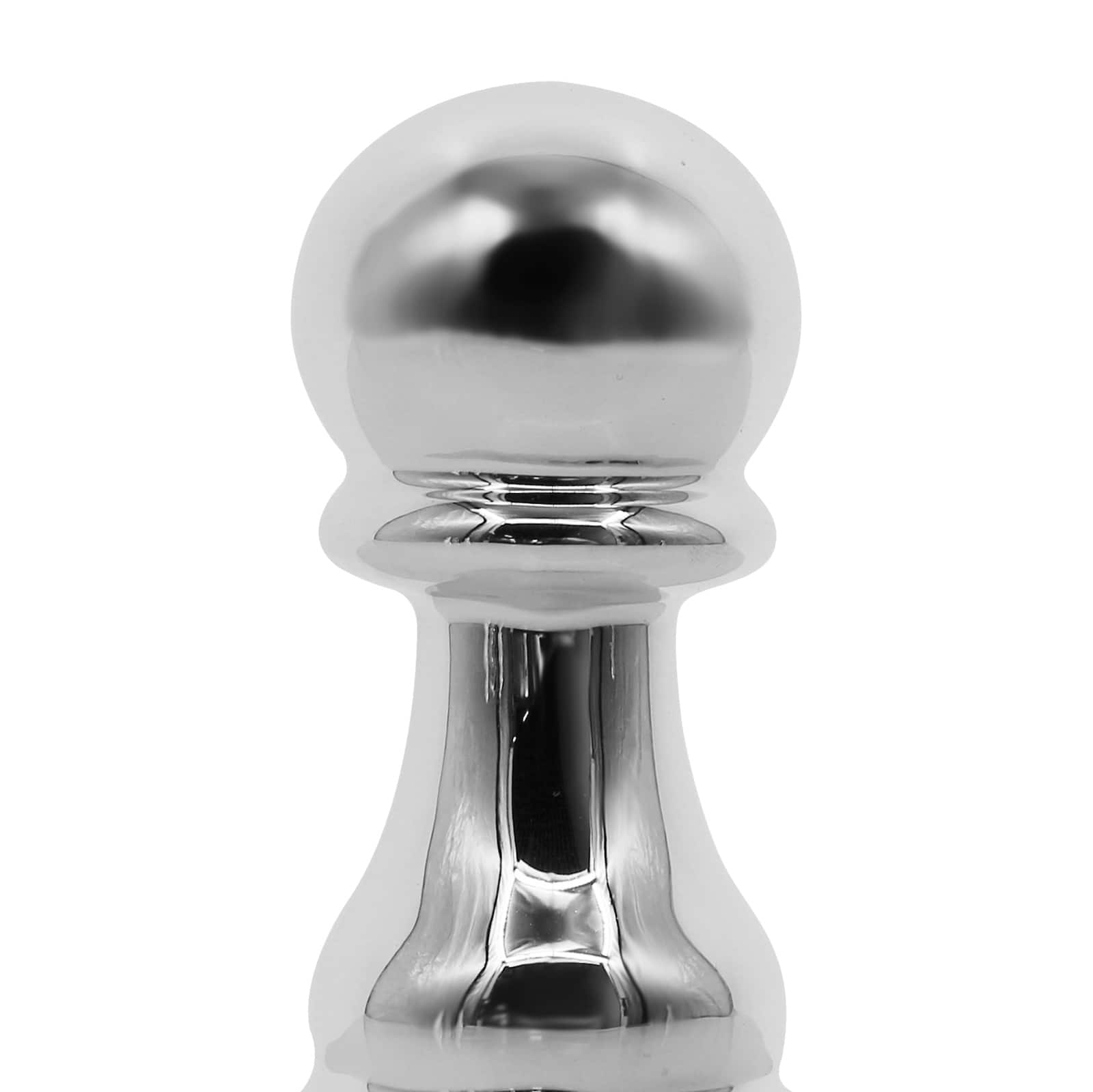 4.5" Silver Pawn Ceramic Tabletop Chess Piece by Ashland®