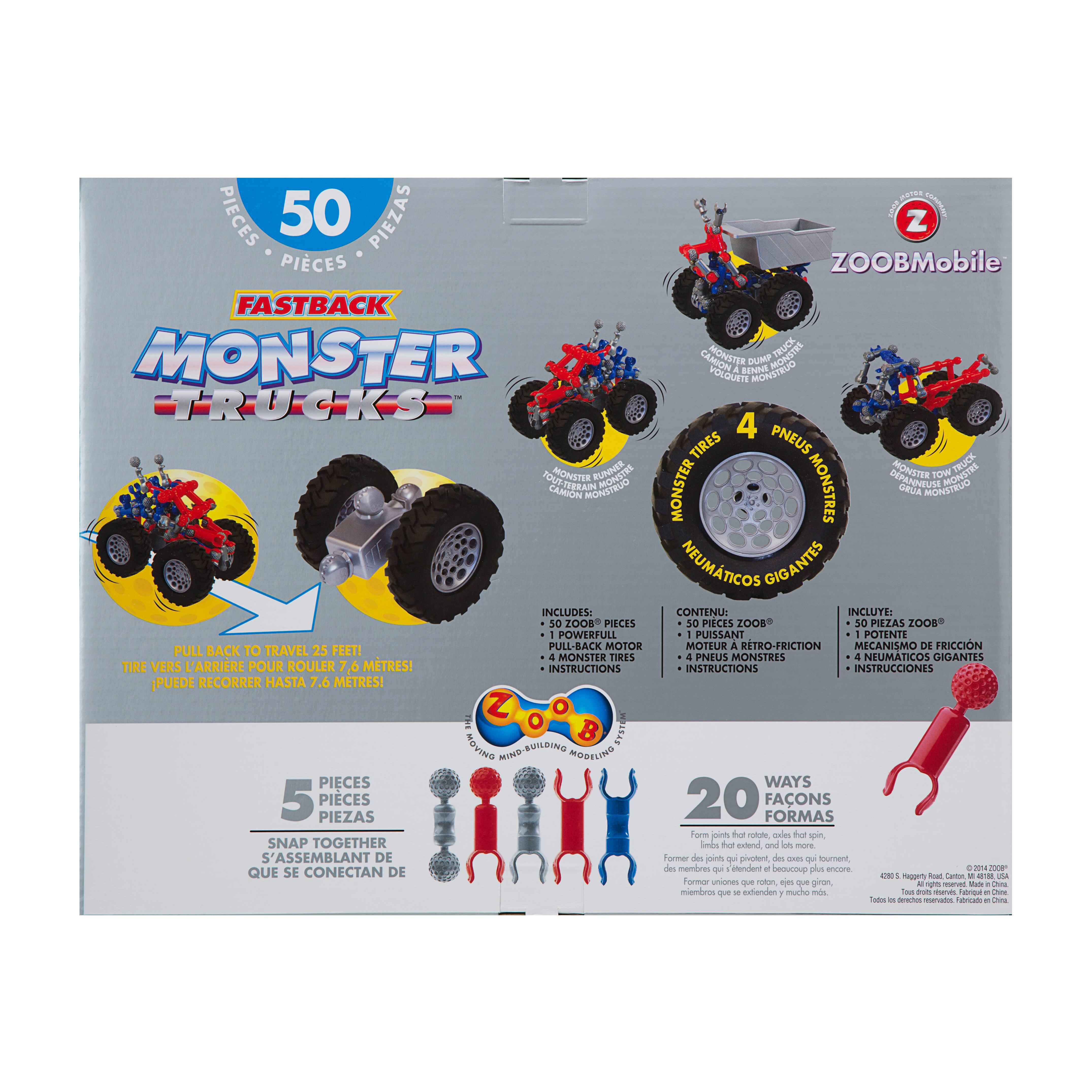 ZOOBMobile Fastback Monster Trucks