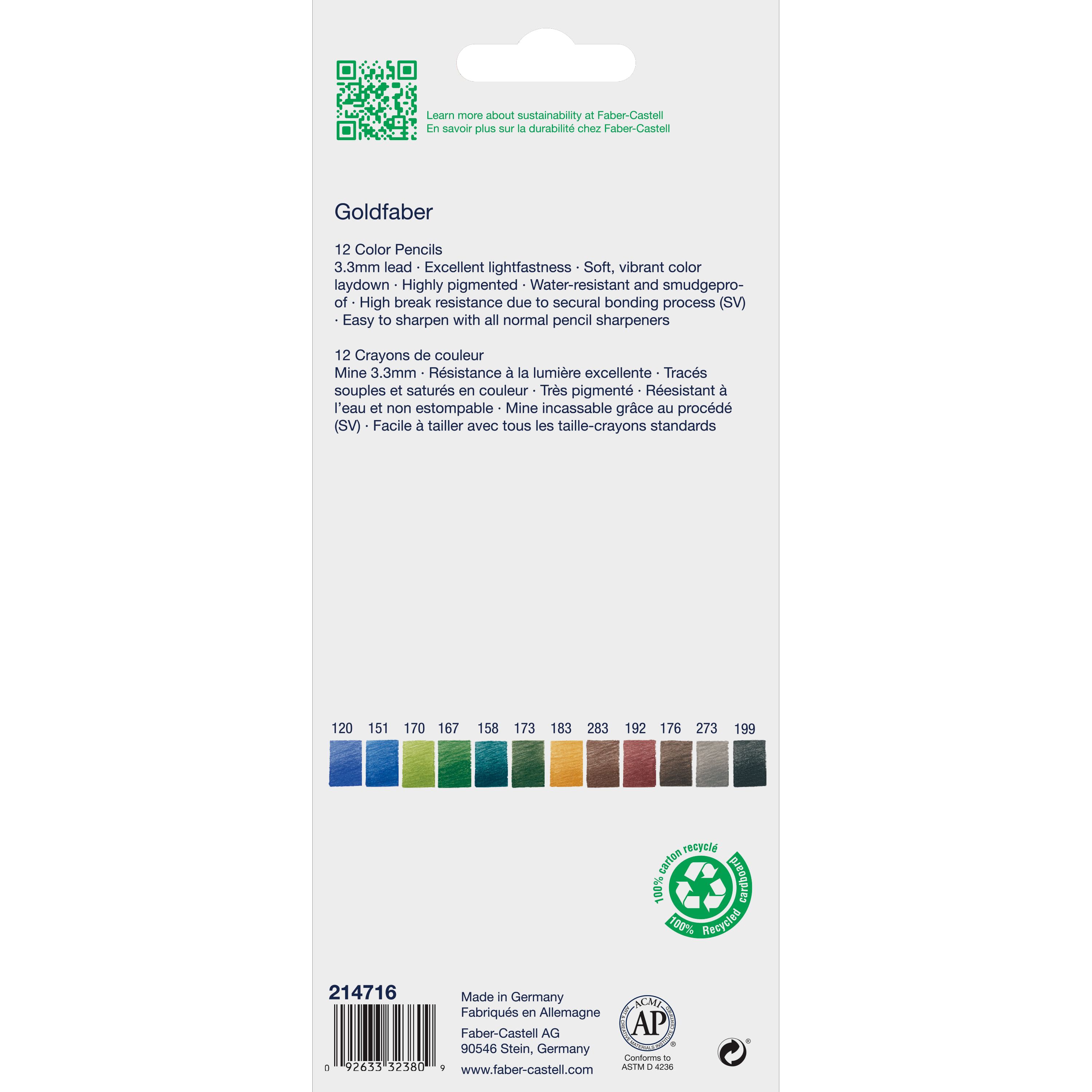 Faber-Castell&#xAE; Goldfaber Landscape Color Pencils