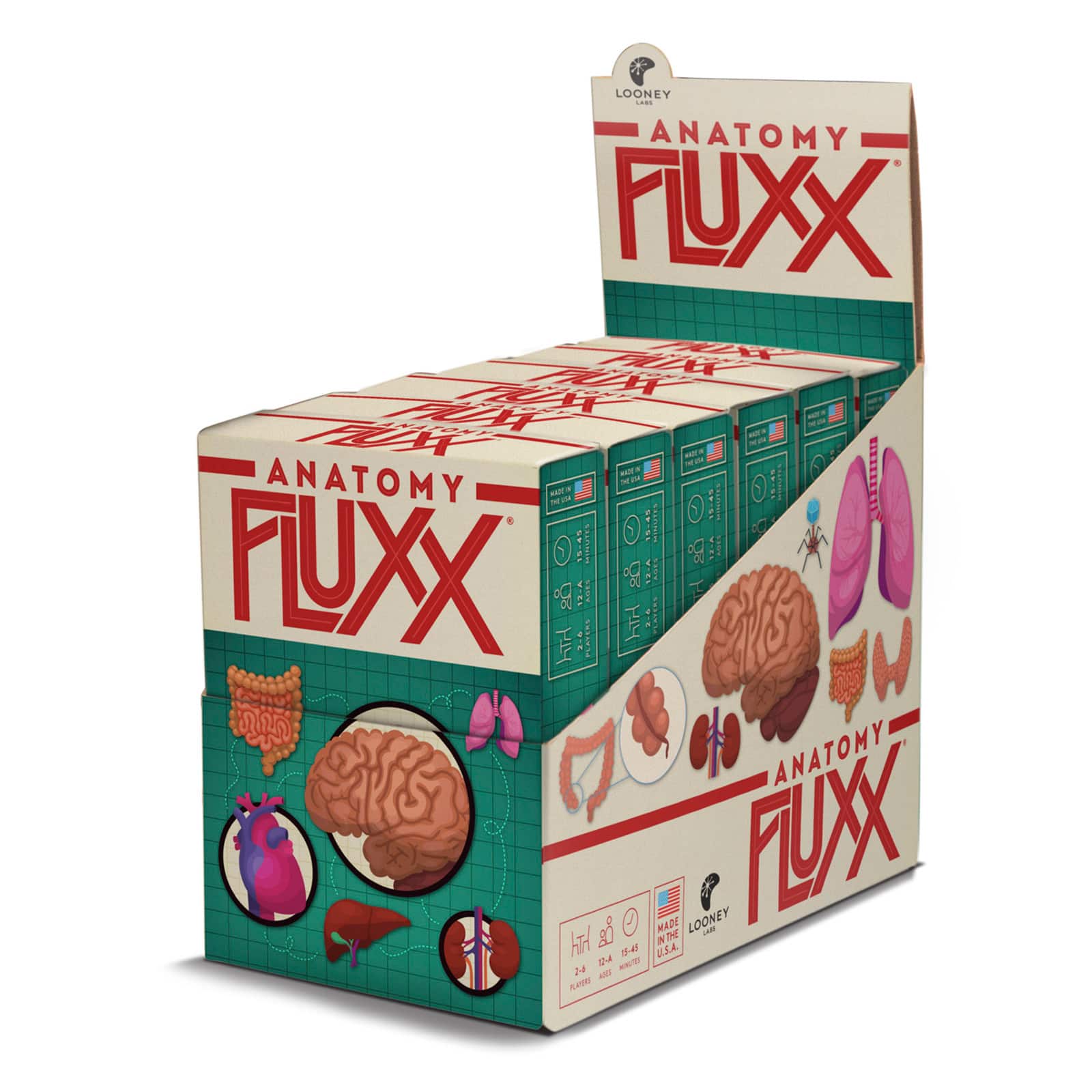 Looney Labs Anatomy Fluxx&#xAE; Card Game