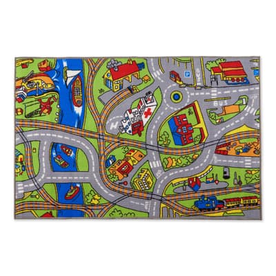 DII® Street Map Kids Play Rug, 3ft. x 5ft. | Michaels