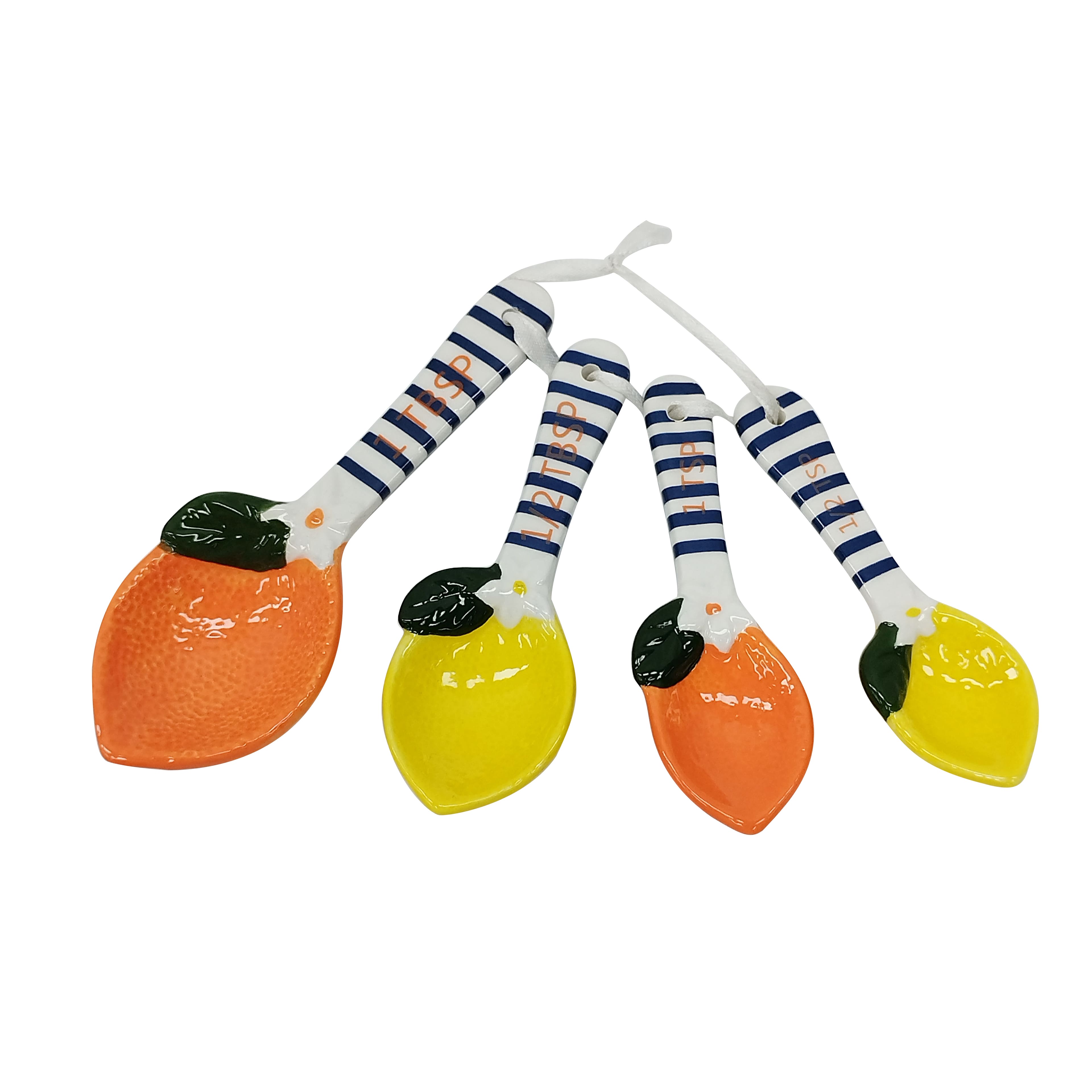 Ceramic Measuring Spoon Set by Ashland®