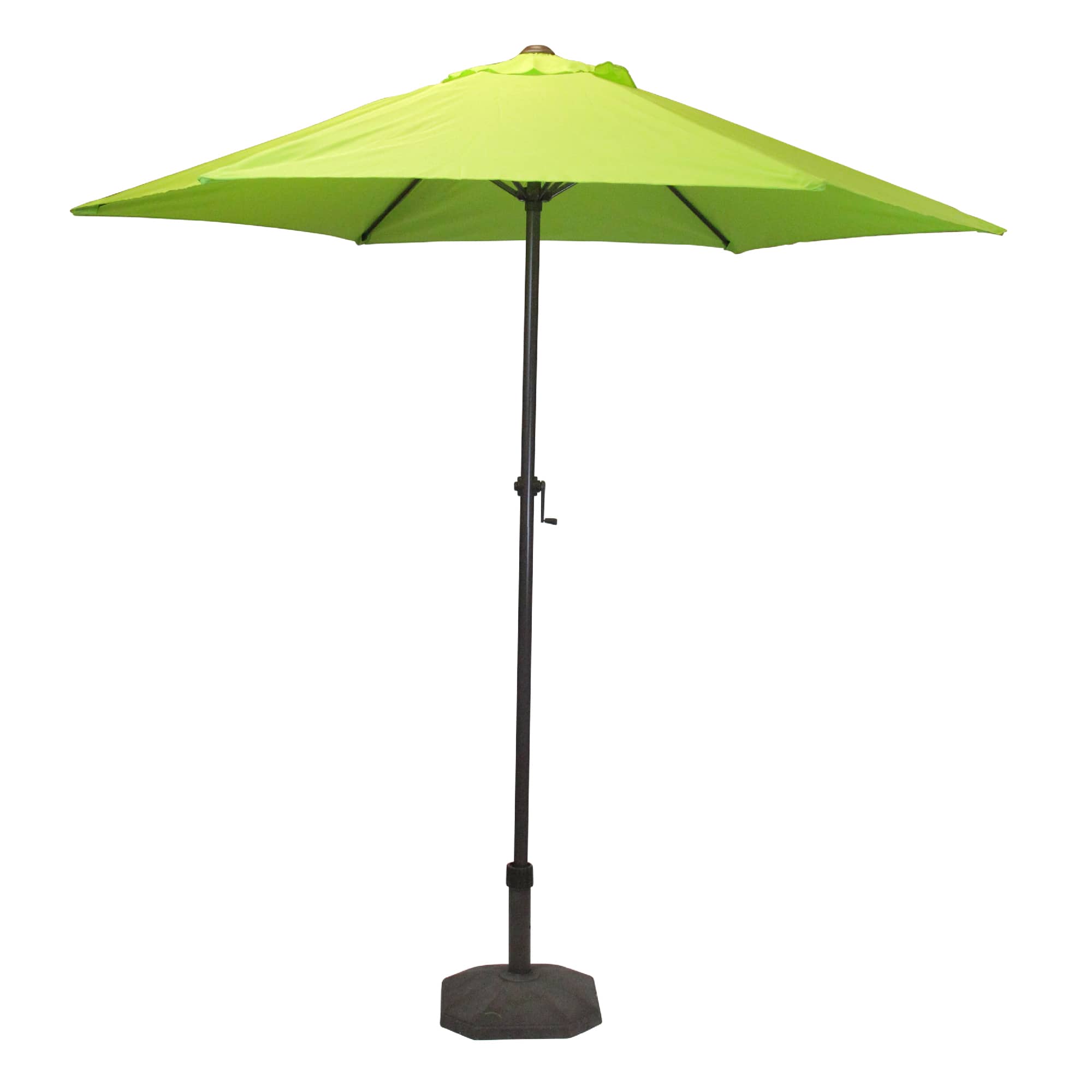 7.5ft. Outdoor Patio Market Umbrella with Hand Crank