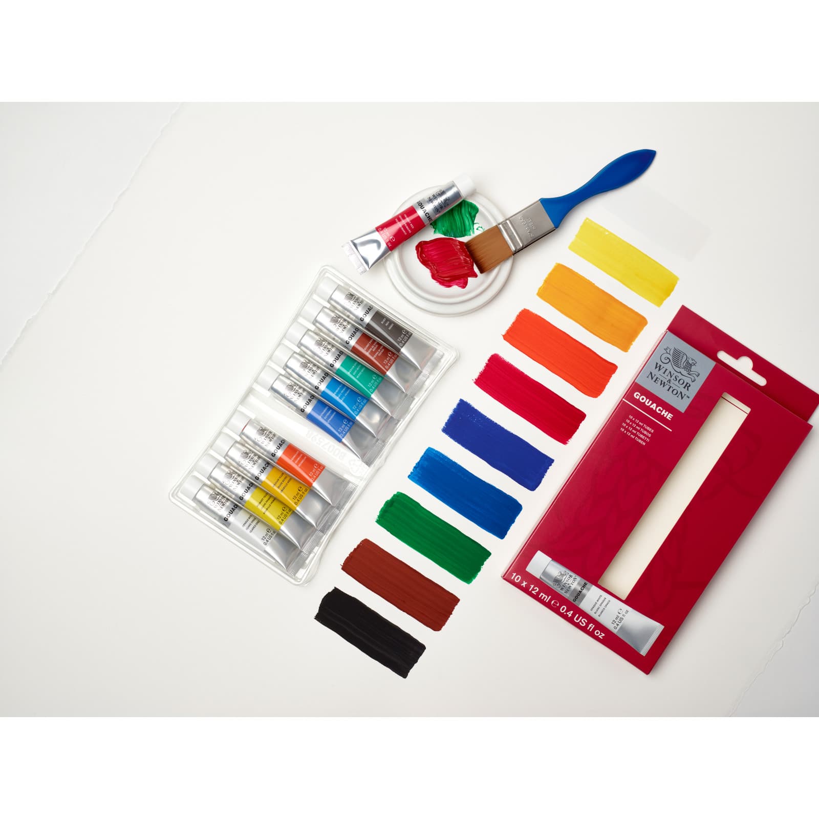 Winsor & Newton™ Introduction to Fine Art Gouache Colour Set, 12ml