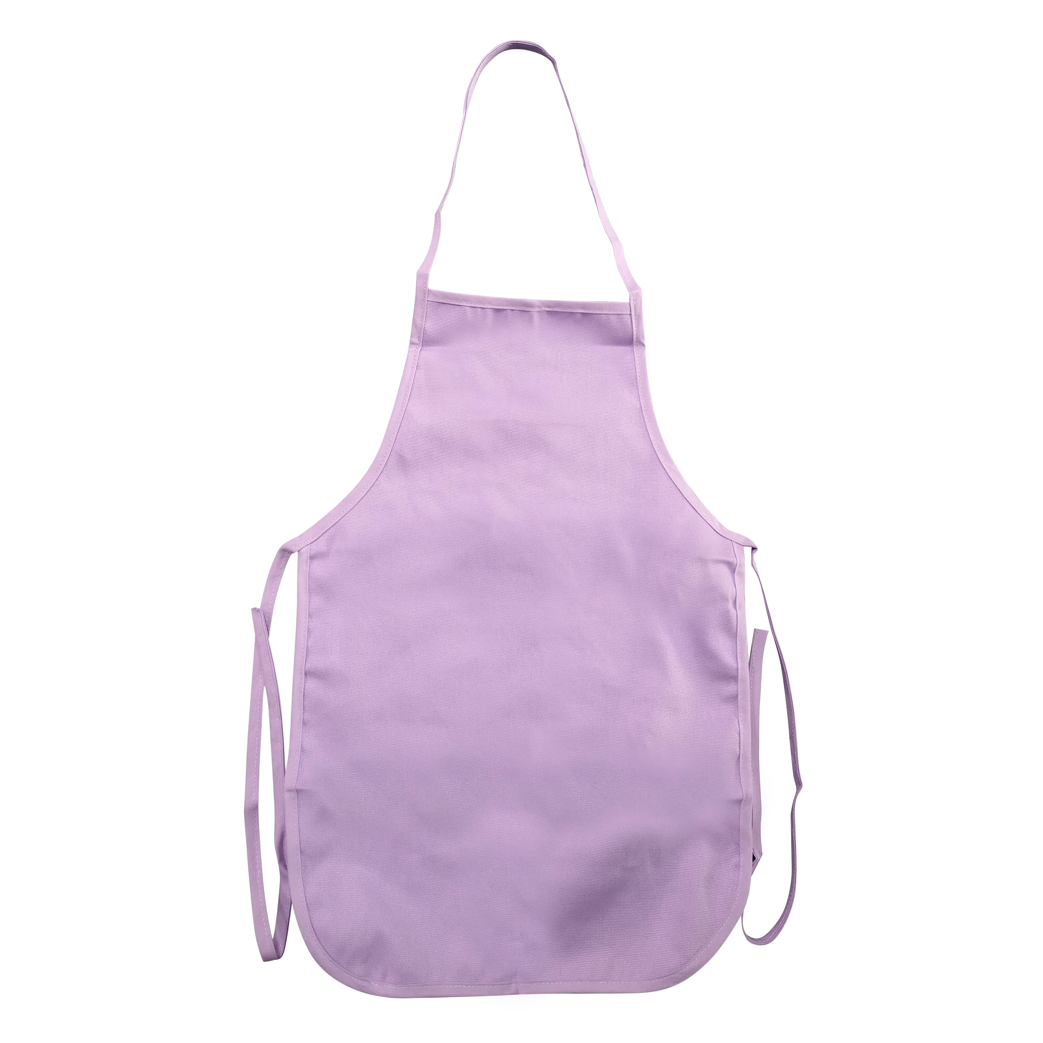 6 Pack: Pink, Purple & White Child Aprons by Make Market®