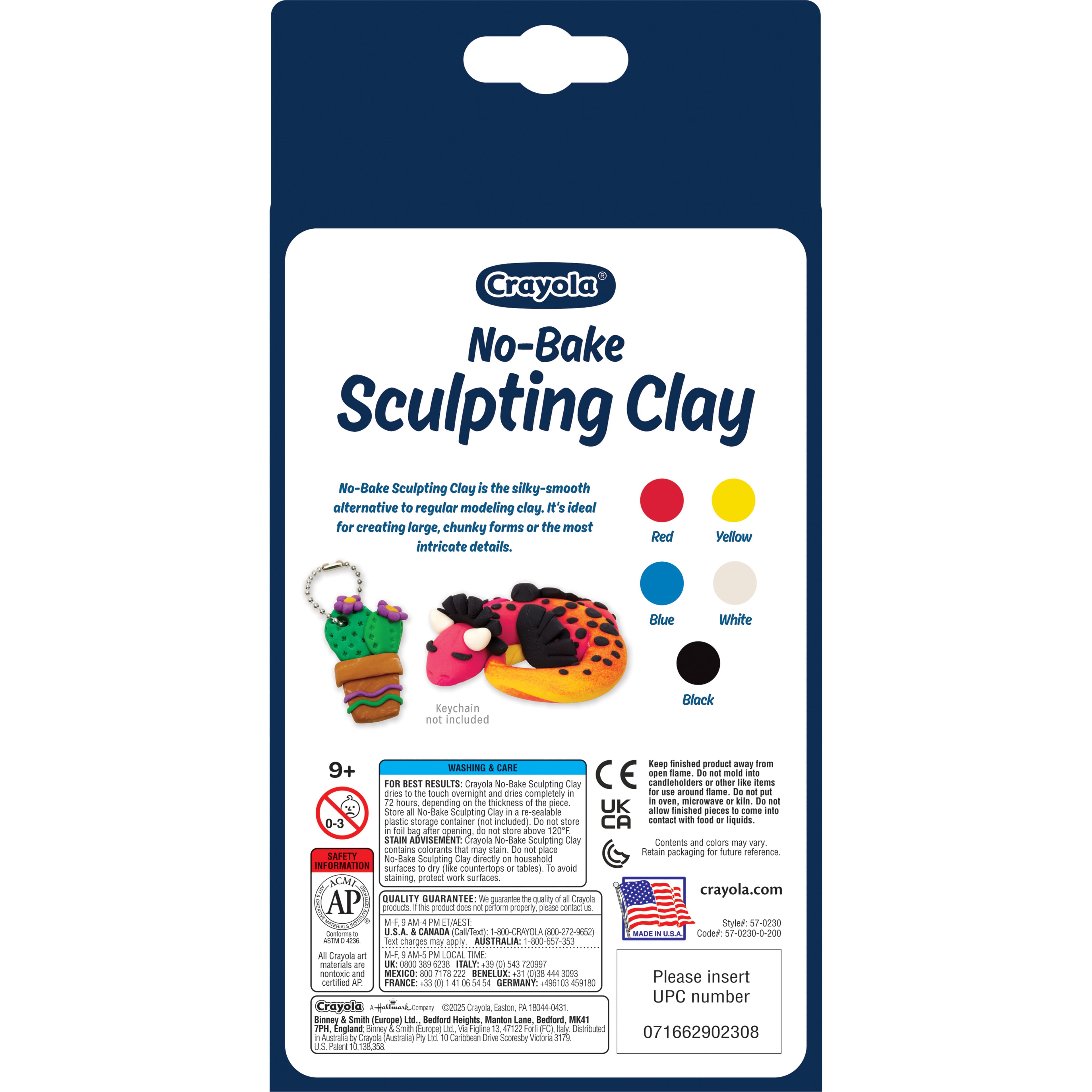 Crayola&#xAE; No Bake Sculpting Clay, 5ct.