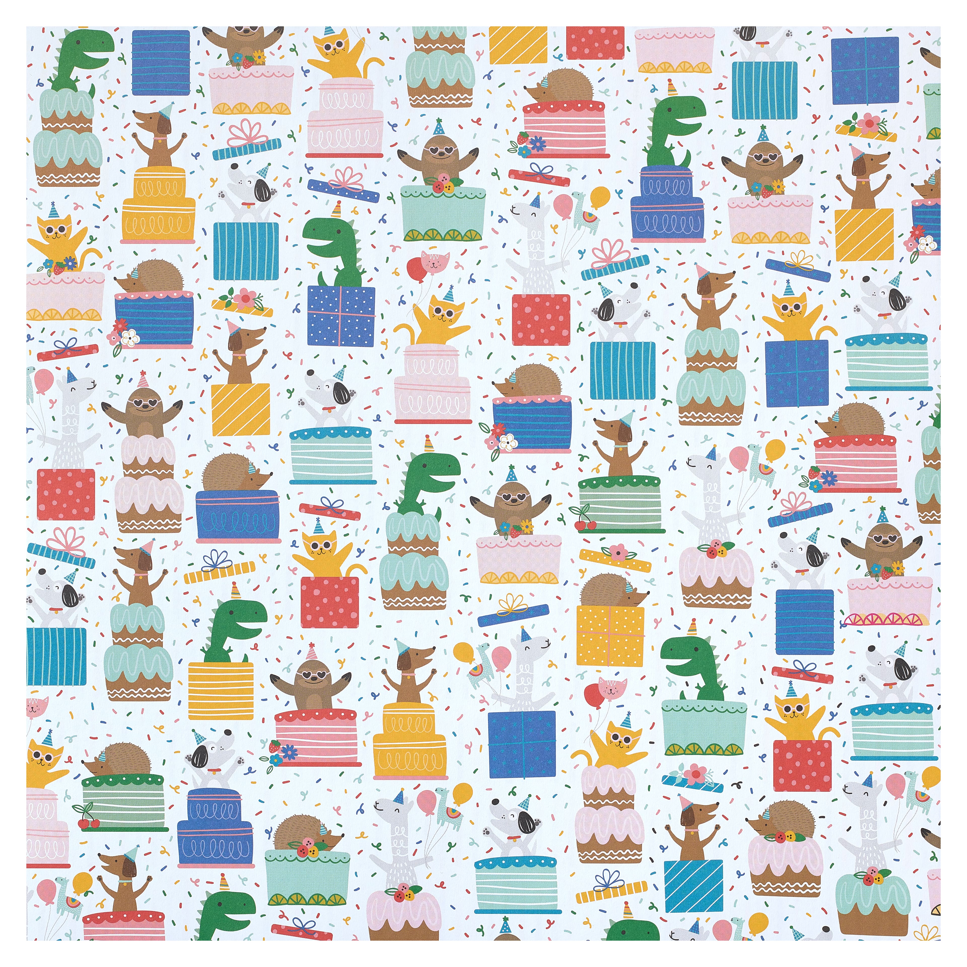 Birthday Fun Double-Sided Cardstock Paper by Recollections&#x2122;, 12&#x22; x 12&#x22;
