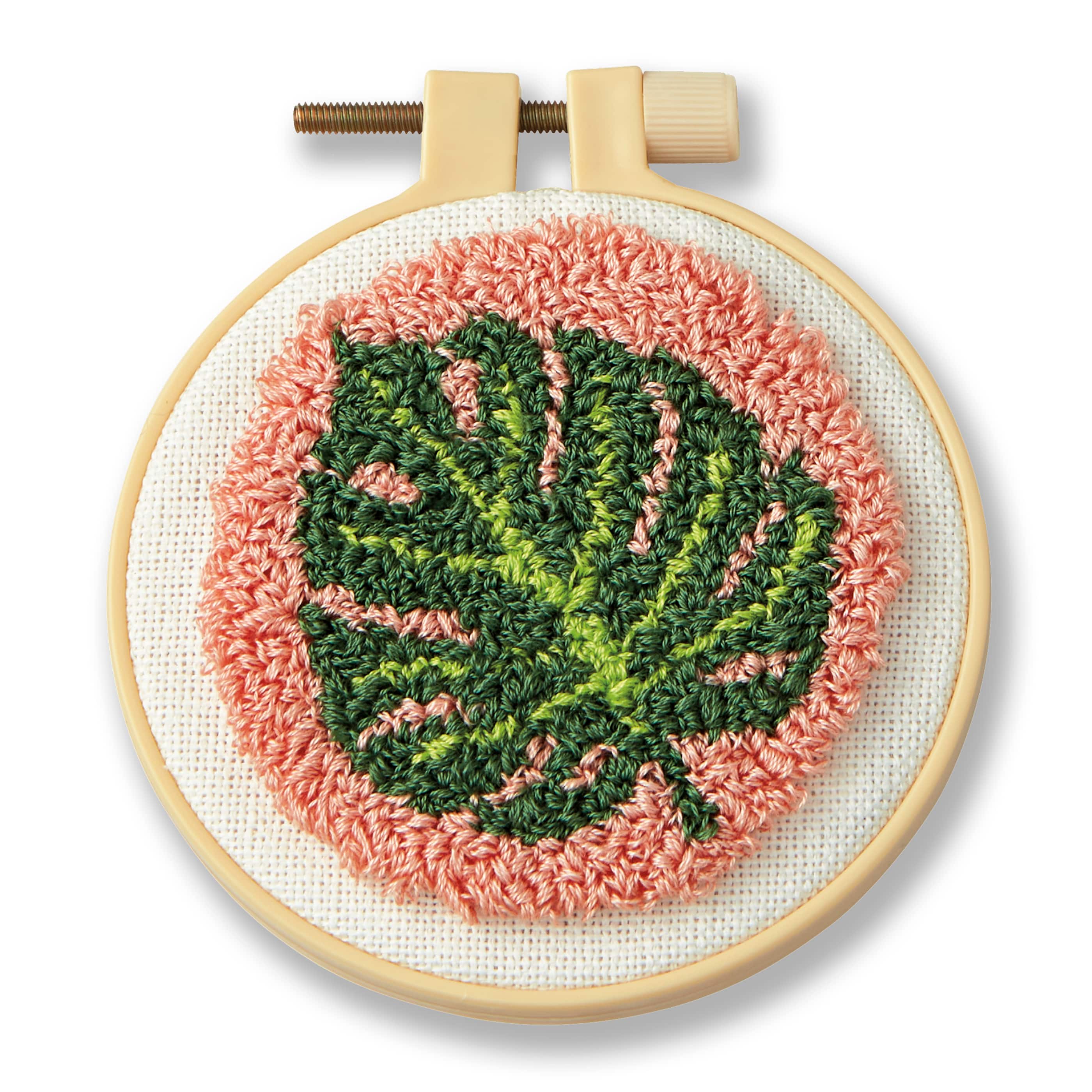 Tetraspherma Monstera House Plant - Hand Embroidery KIT for Beginners –  Artsy Needle