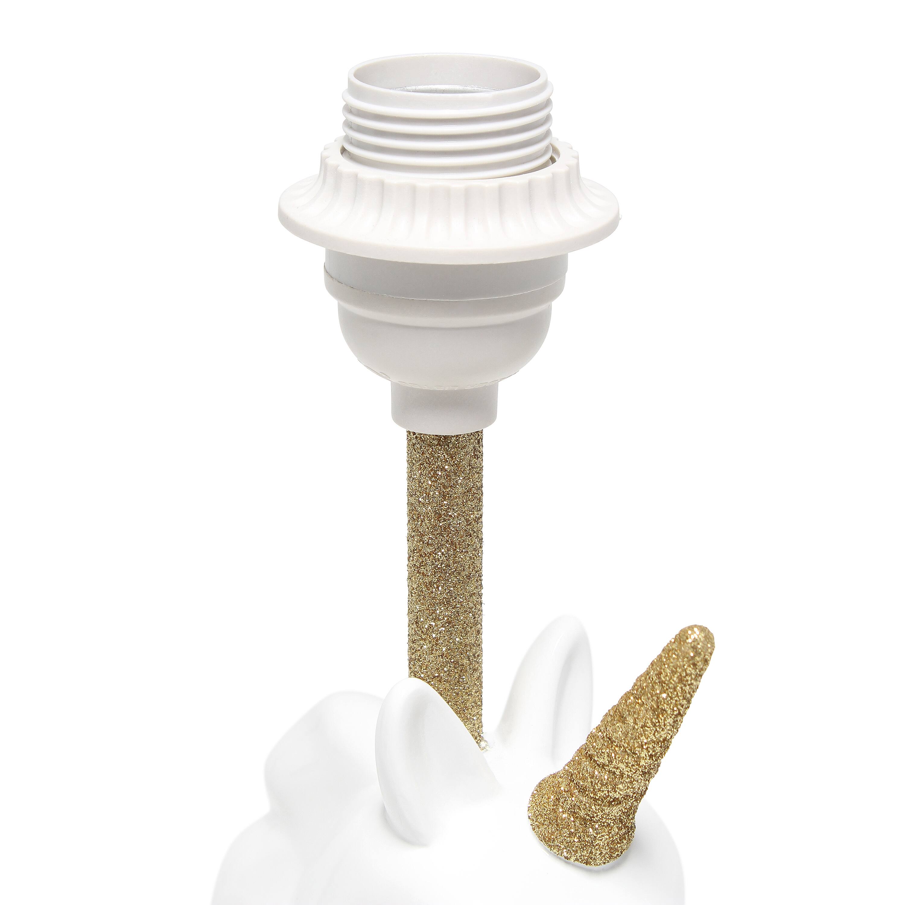 Simple Designs 15.5&#x22; Unicorn Table Lamp