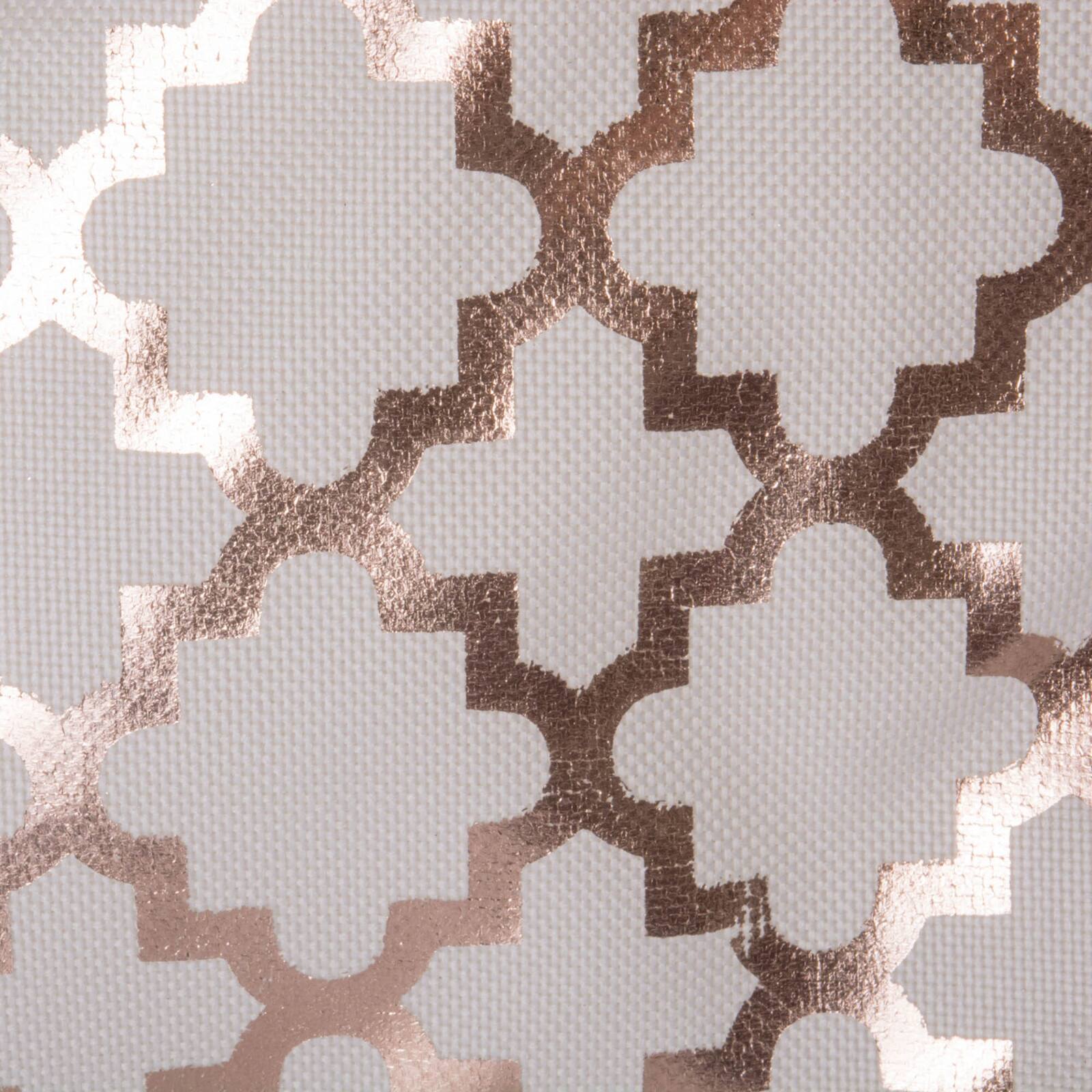 Bronze Polyester Lattice Rectangle All Purpose Storage Tote